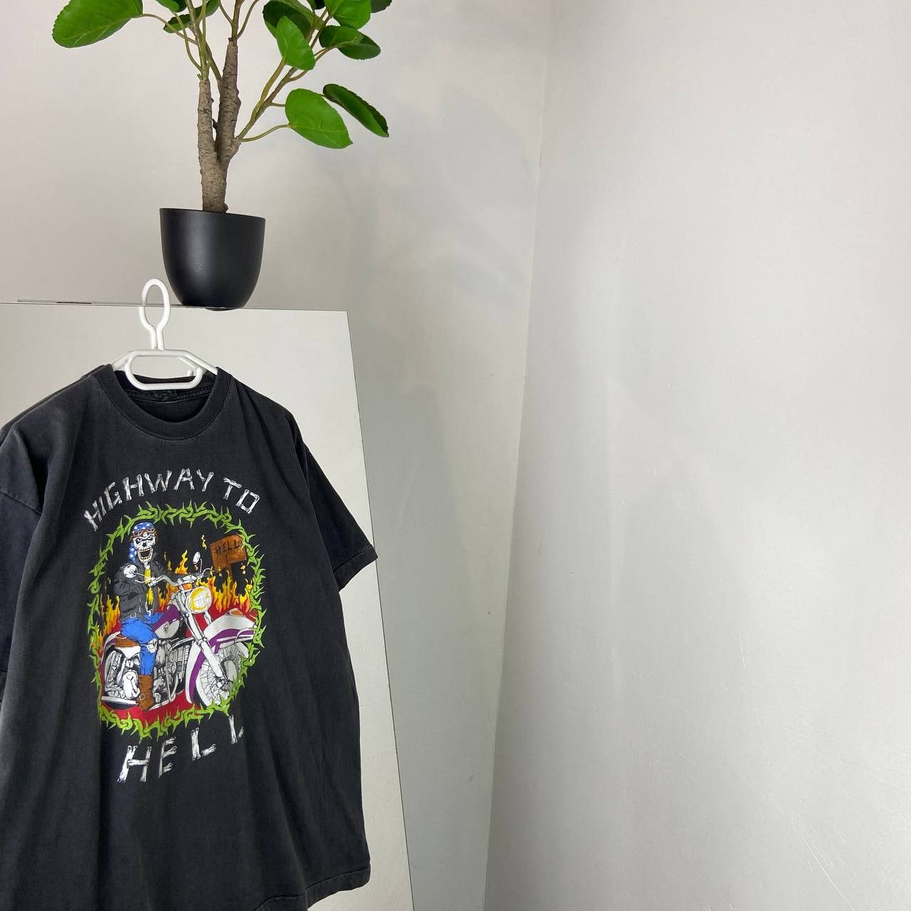 Marvel Comics GhostRider Vintage 90s Marvel Faded Single Stitch T-Shirt Size US L / EU 52-54 / 3 - 1 Thumbnail