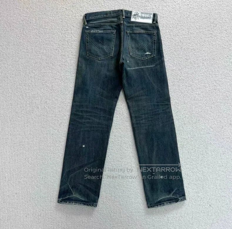 Neighborhood Neighborhood size S Poison 2 King Beaded Vintage Jeans Size US 27 - 2 Thumbnail