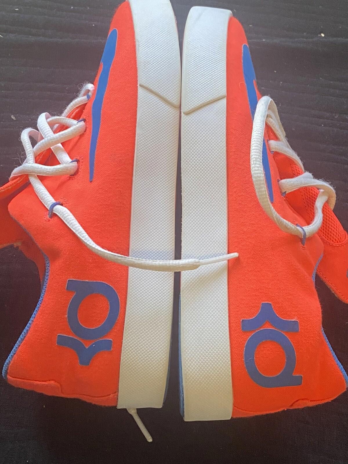 Nike Nike Kevin Durant Vulc GS Kids Youth Size 5 .5Y Orange Size US 5.5 / IT 35.5 - 10 Thumbnail