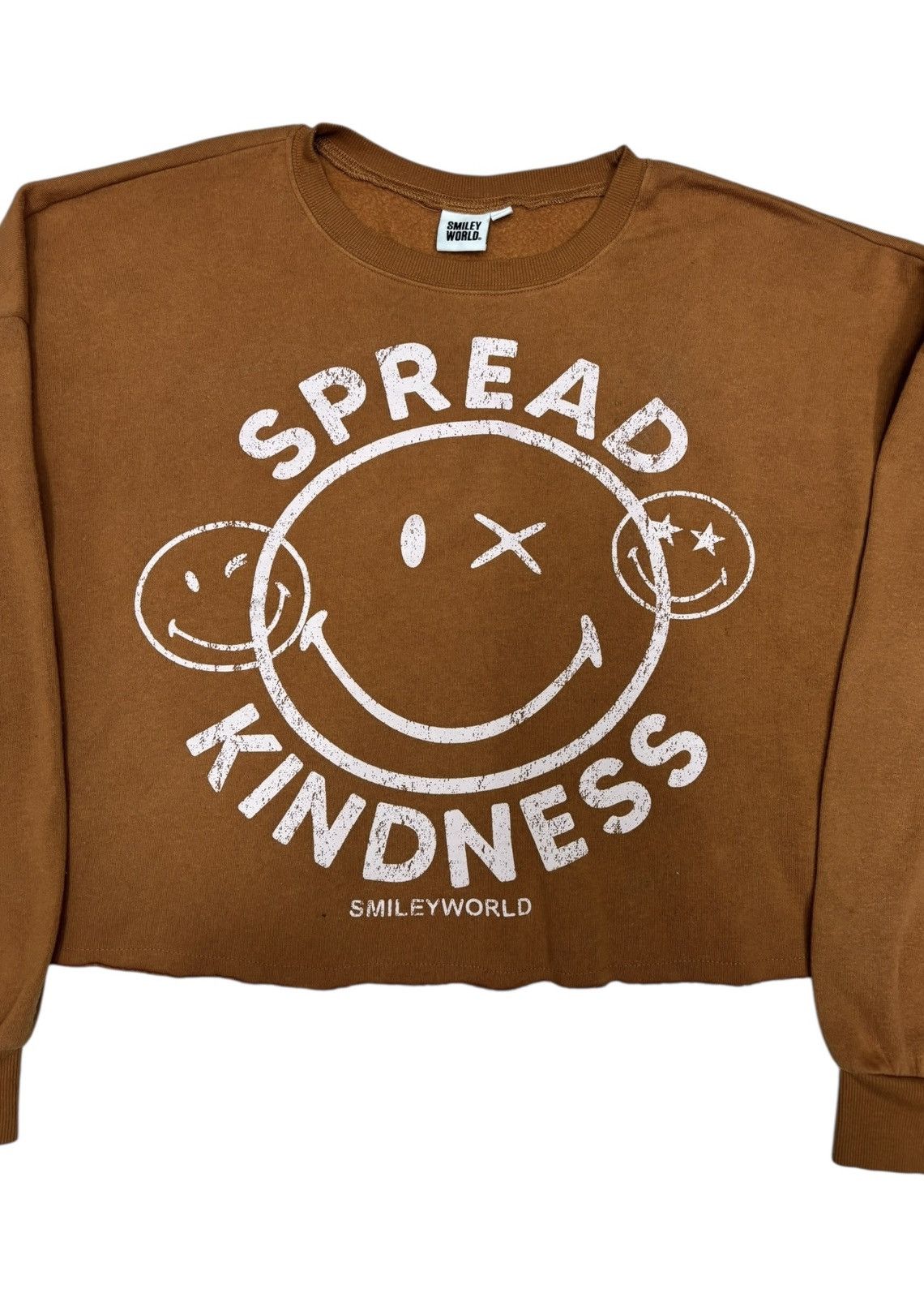 Kapital 🔥VINTAGE CROPPED SWEATSHIRT INSPIRED KAPITAL SMILE Size US XL / EU 56 / 4 - 3 Thumbnail