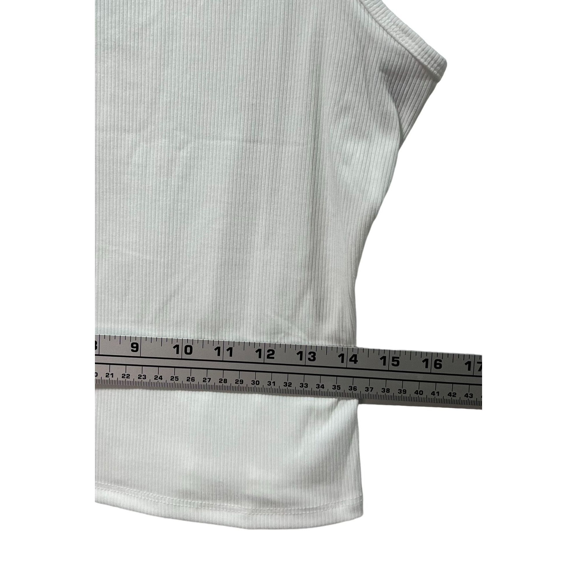 rue21 Rue 21 - Women's Tank Top - White - Extra Large Size XL / US 12-14 / IT 48-50 - 4 Thumbnail