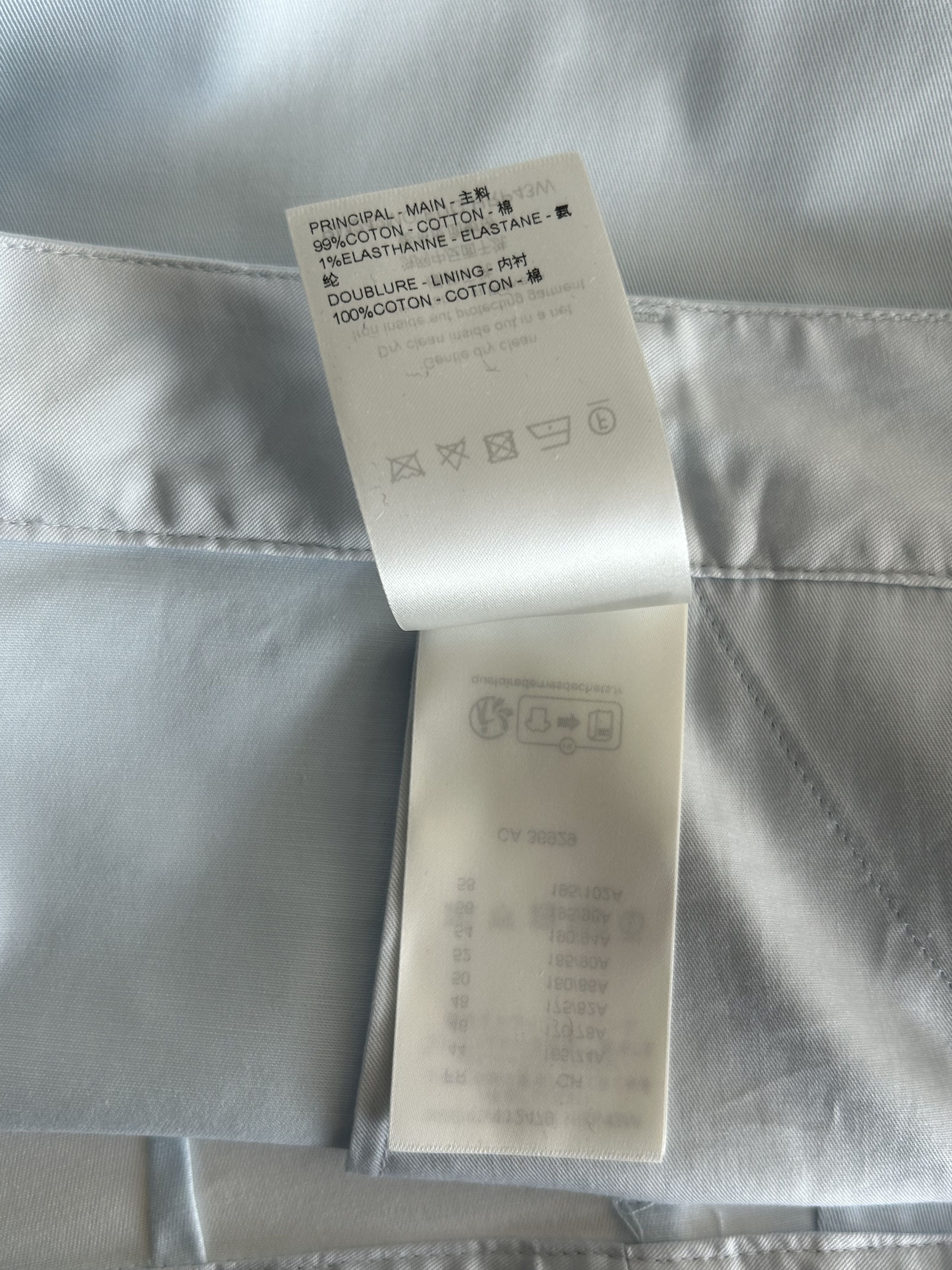 Louis Vuitton Louis Vuitton Light Blue Monogram Cargo Shorts Size US 38 / EU 54 - 4 Thumbnail