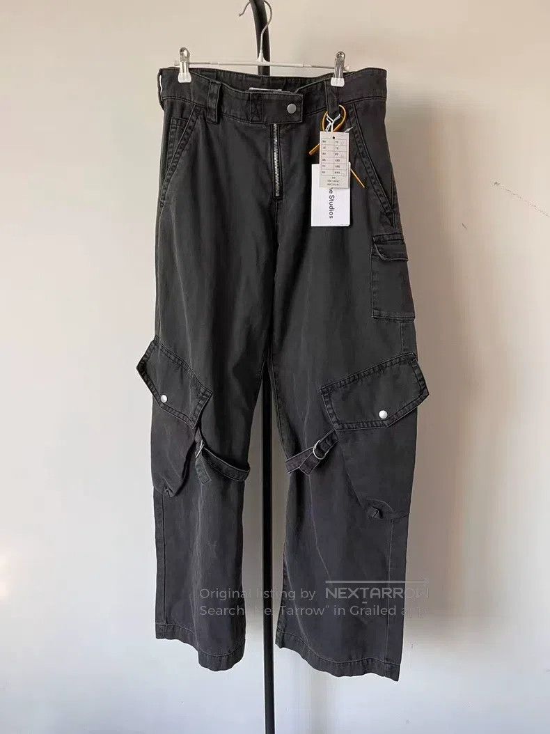 Acne Studios Acne Studios Distressed hipster straight leg cargo pants, Size 25" / US 0 / IT 36 - 1 Thumbnail