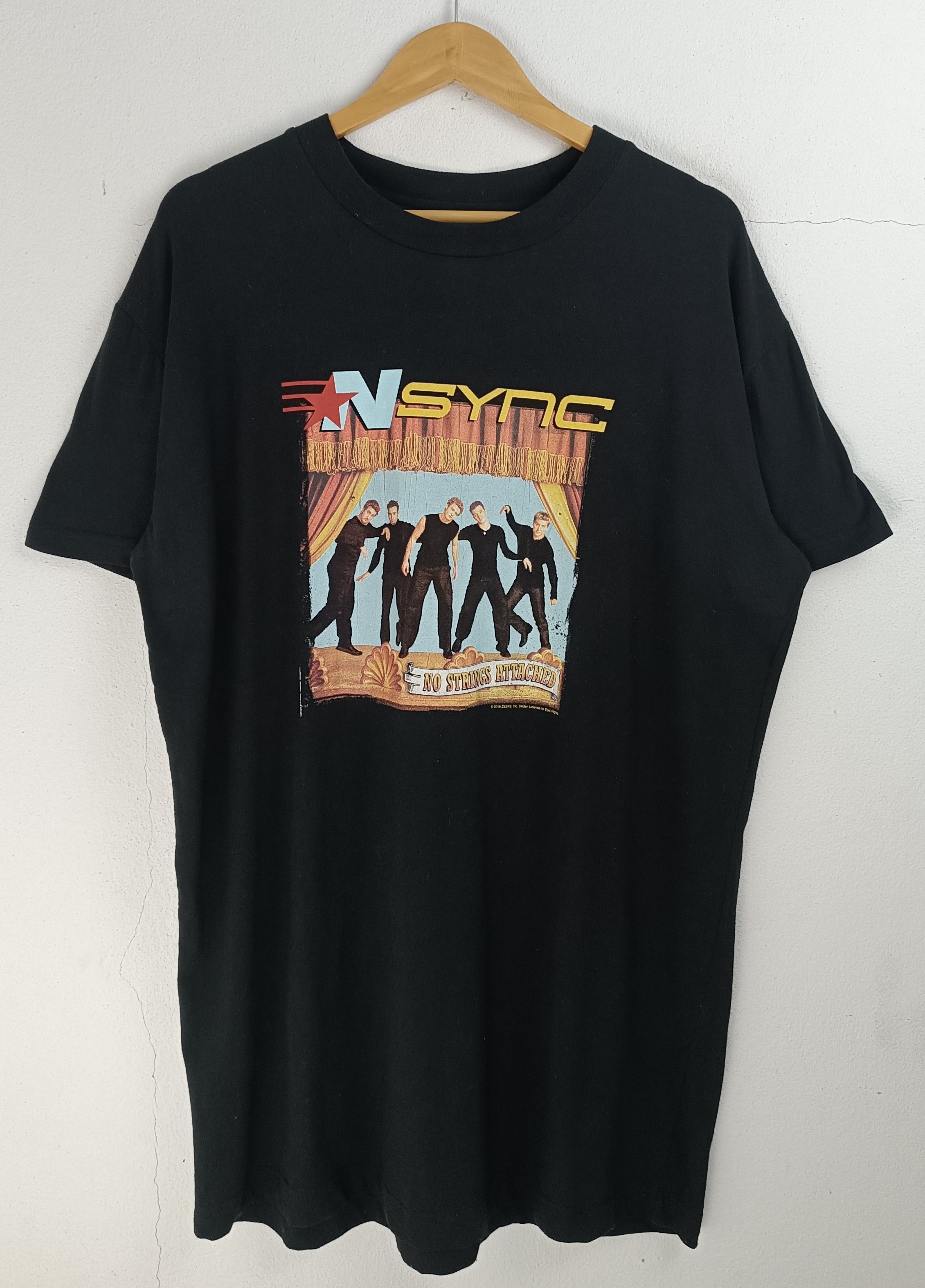 Band Tees VINTAGE NSYNC NO STRINGS ATTACHED backstreet otown take that Size US L / EU 52-54 / 3 - 3 Thumbnail