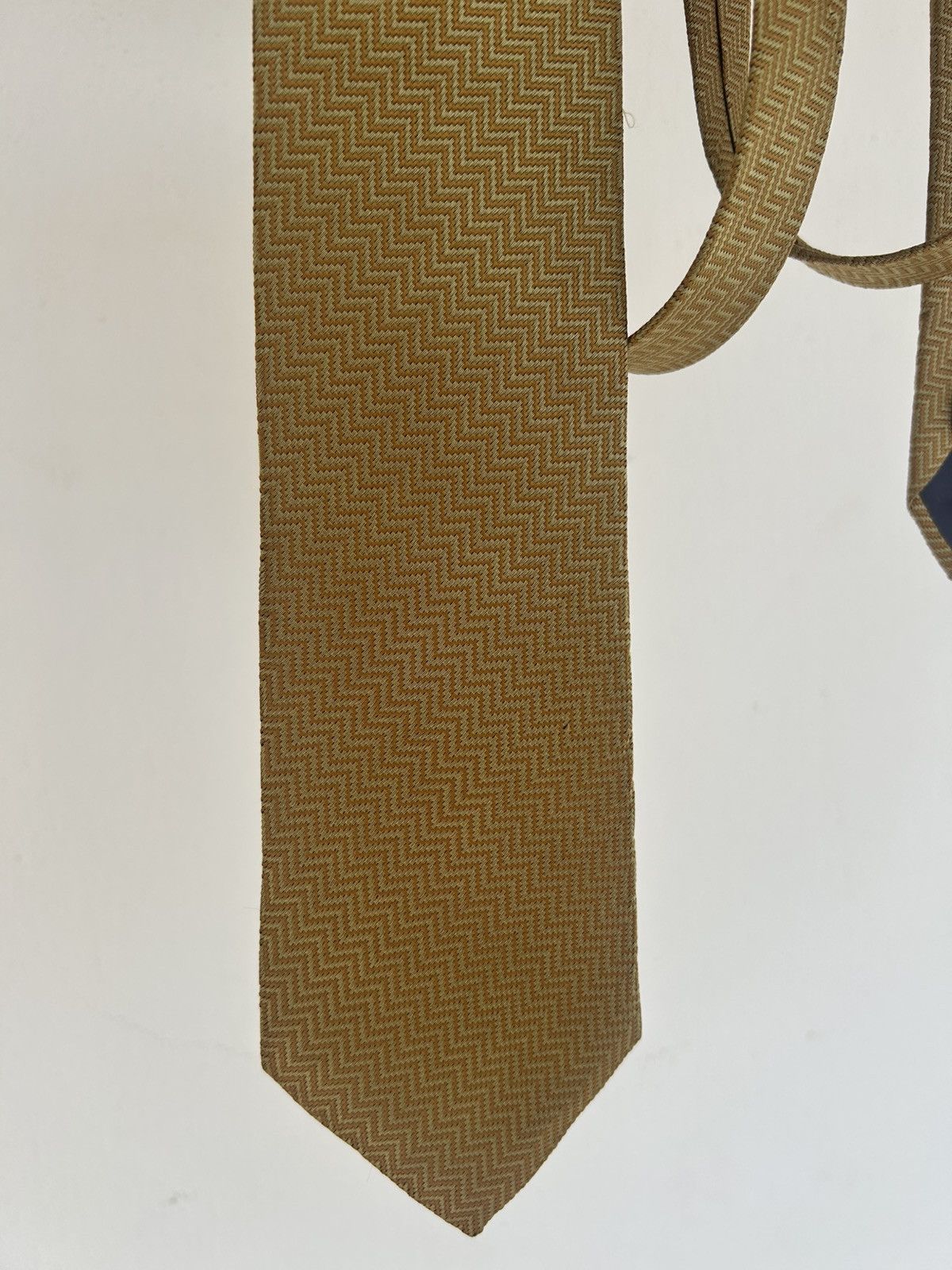 Other Les Miles Vintage Tie Yellow Size ONE SIZE - 3 Thumbnail