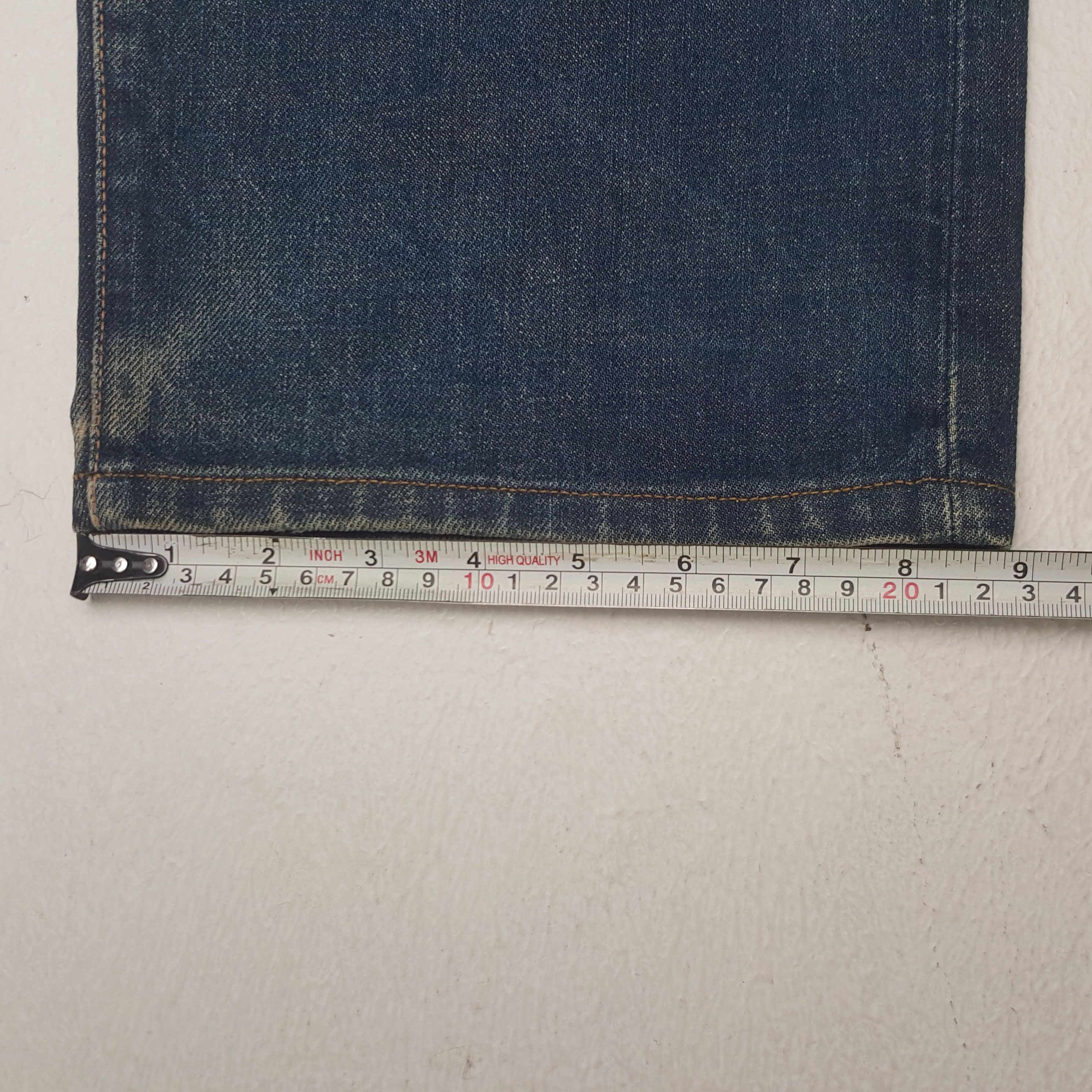Evisu × Japanese Brand × Vintage Vintage Evisu Selvedge Japanese Daicock Custom Denim Jeans Size US 30 / EU 46 - 13 Thumbnail