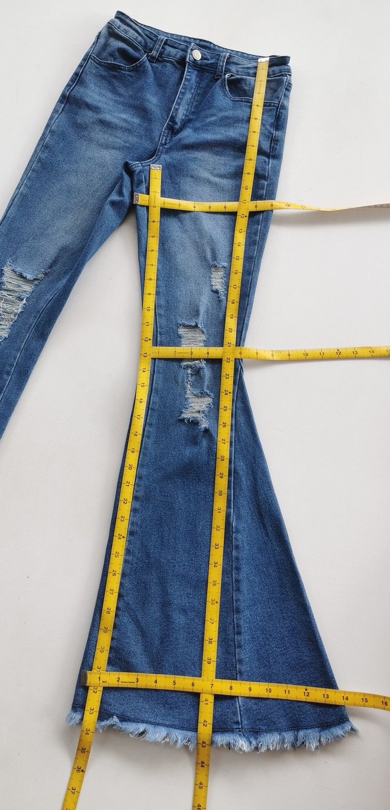 Other Flared Bell Bottom Saints & Hearts Jeans Size 26" / US 2 / IT 38 - 8 Thumbnail