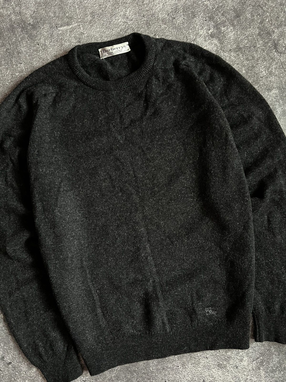 Burberry Vintage Burberry wool sweater Size US L / EU 52-54 / 3 - 3 Thumbnail
