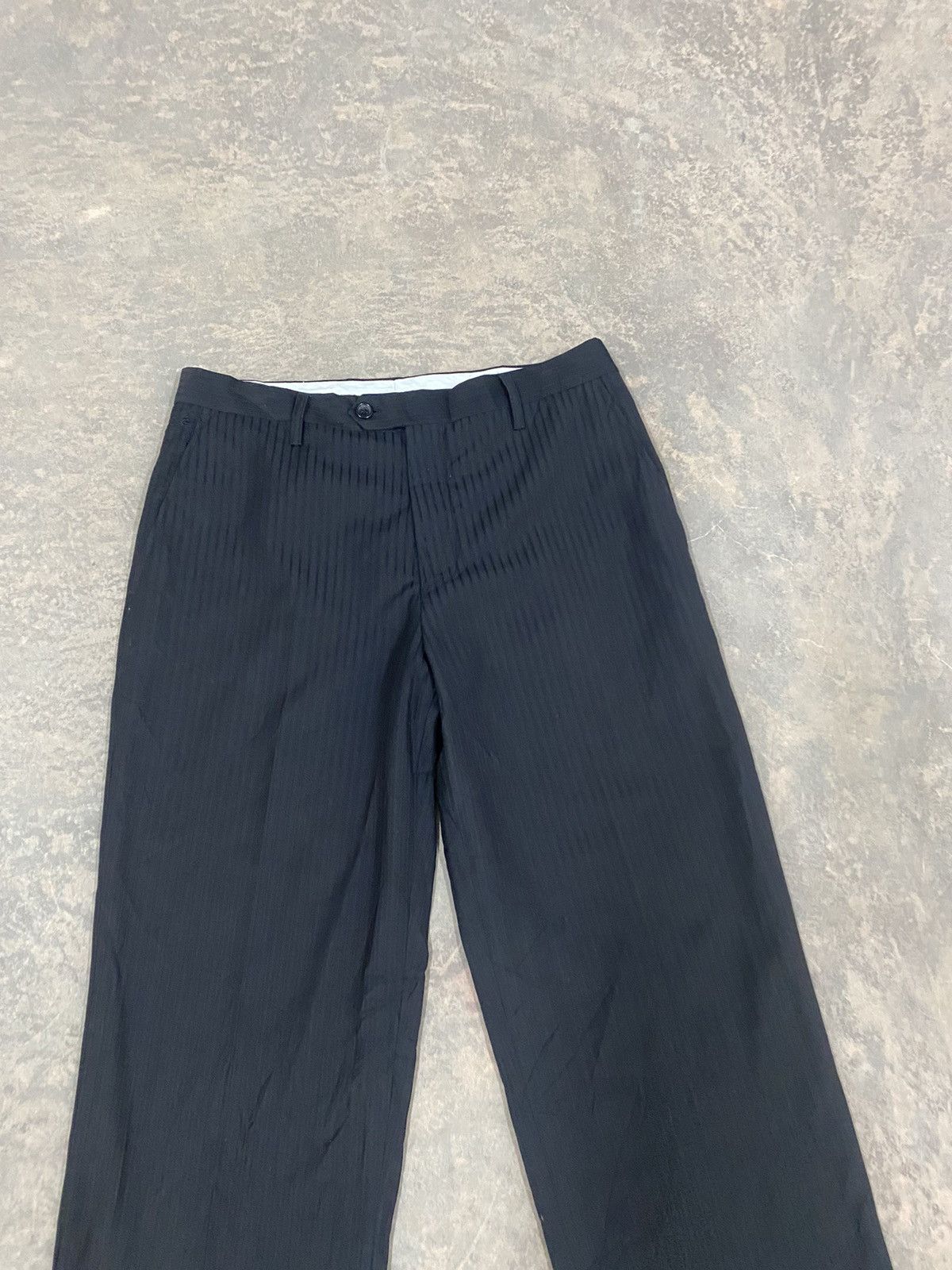 Dolce & Gabbana DOLCE & GABBANA WOOL TROUSER STRIPED 90s Size US 32 / EU 48 - 3 Thumbnail