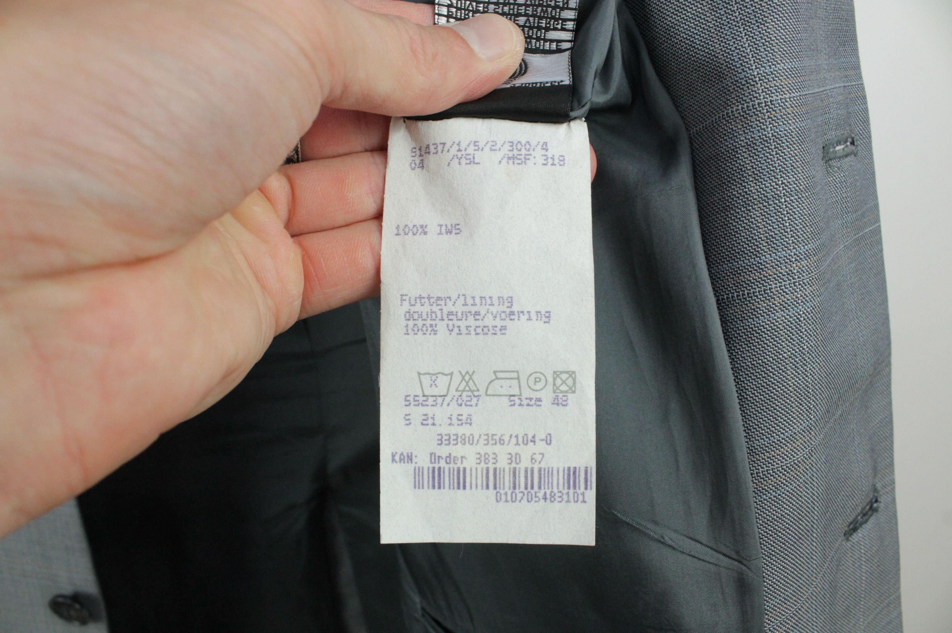 Yves Saint Laurent Vintage Yves Saint Laurent Pour Homme Blazer Jacket Size US M / EU 48-50 / 2 - 10 Thumbnail