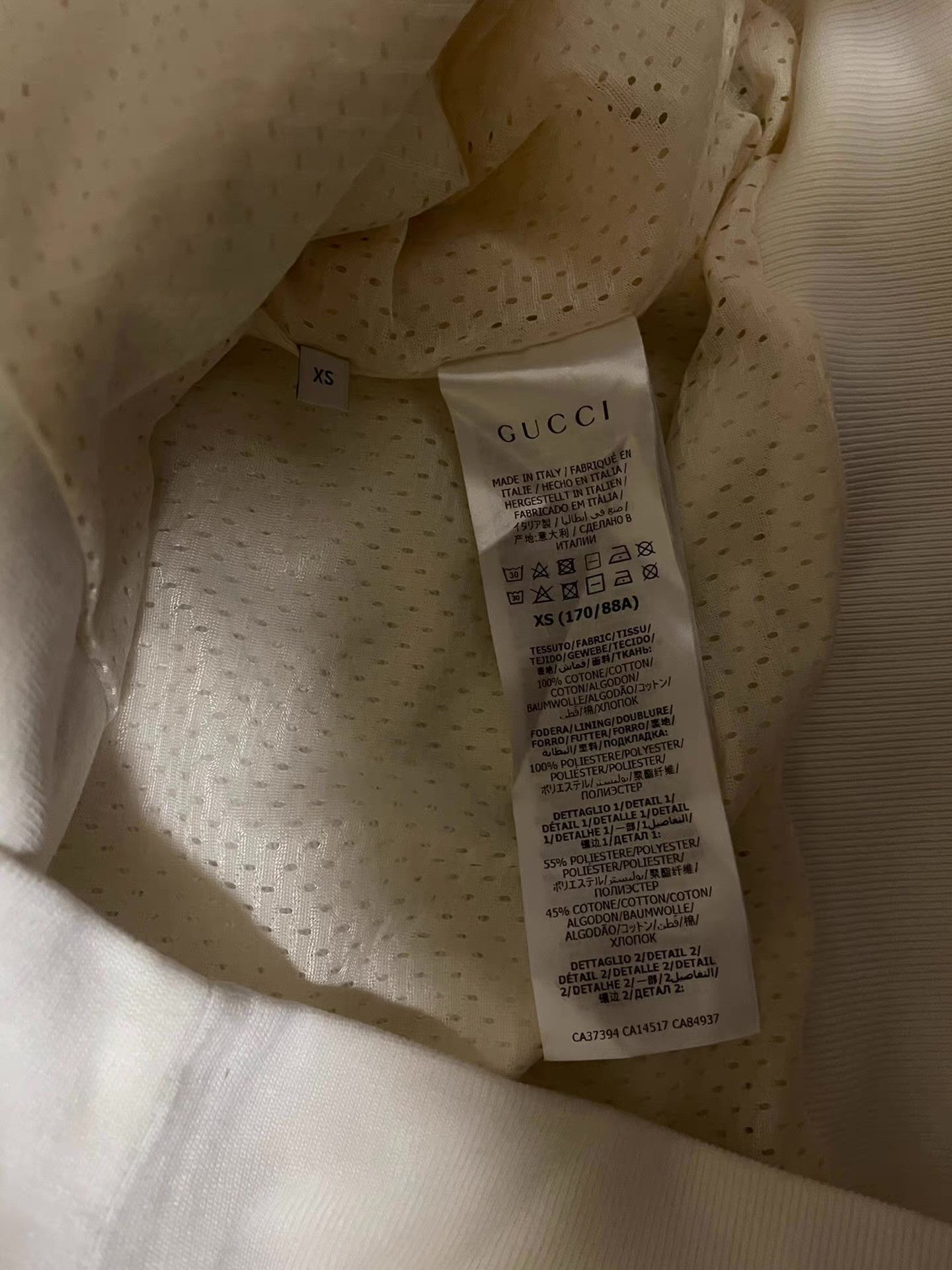 Gucci Gucci White Track Jacket, Q4 Size US XS / EU 42 / 0 - 5 Thumbnail