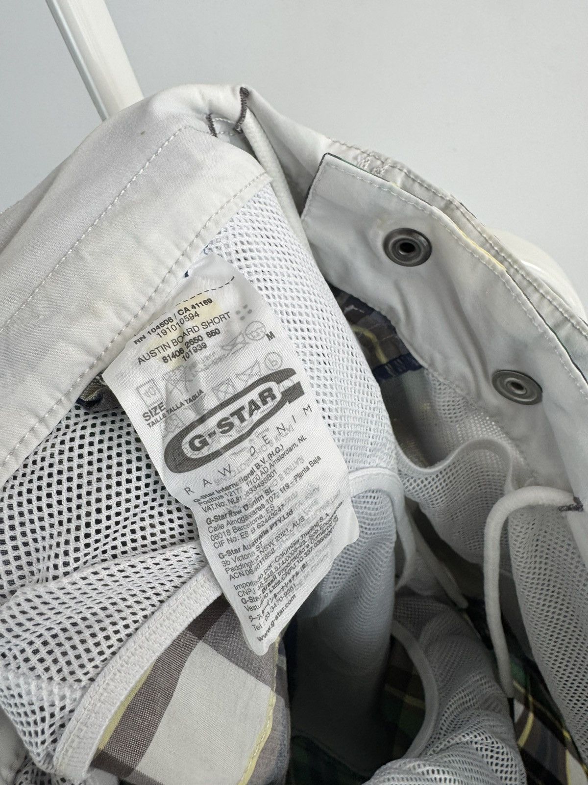 G-Star G-Star Austin Board Checkered Shorts Size US 32 / EU 48 - 4 Thumbnail