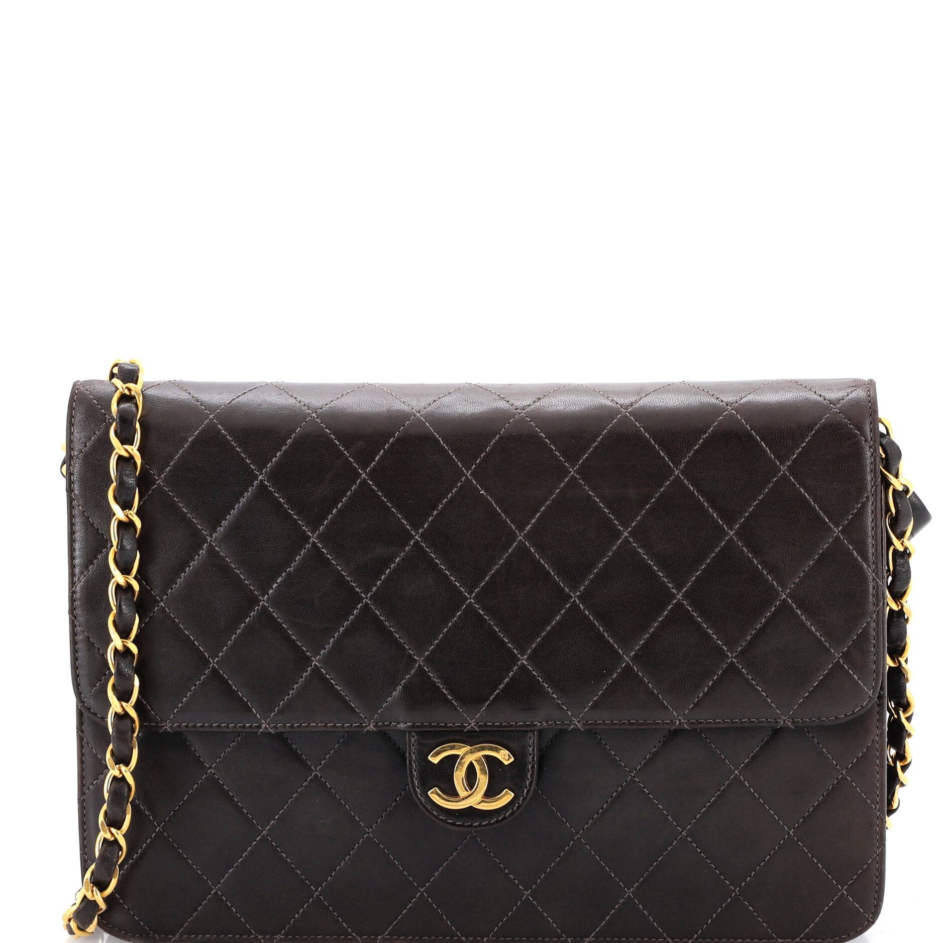 Chanel Vintage Clutch with Chain Size ONE SIZE - 1 Thumbnail