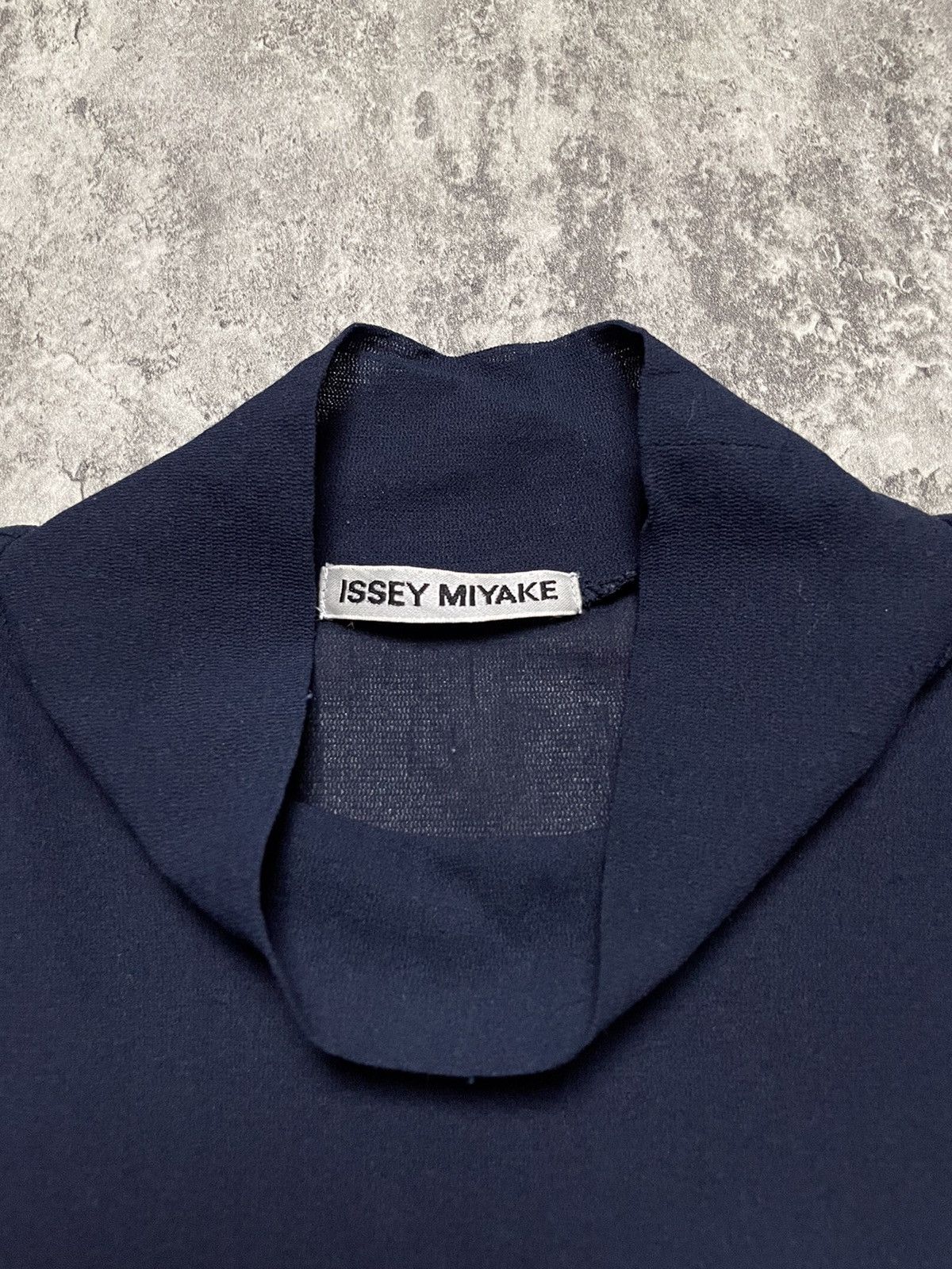 Designer × Issey Miyake × Japanese Brand Vintage Issey Miyake Chiffon Long sleeves Size M / US 6-8 / IT 42-44 - 5 Thumbnail