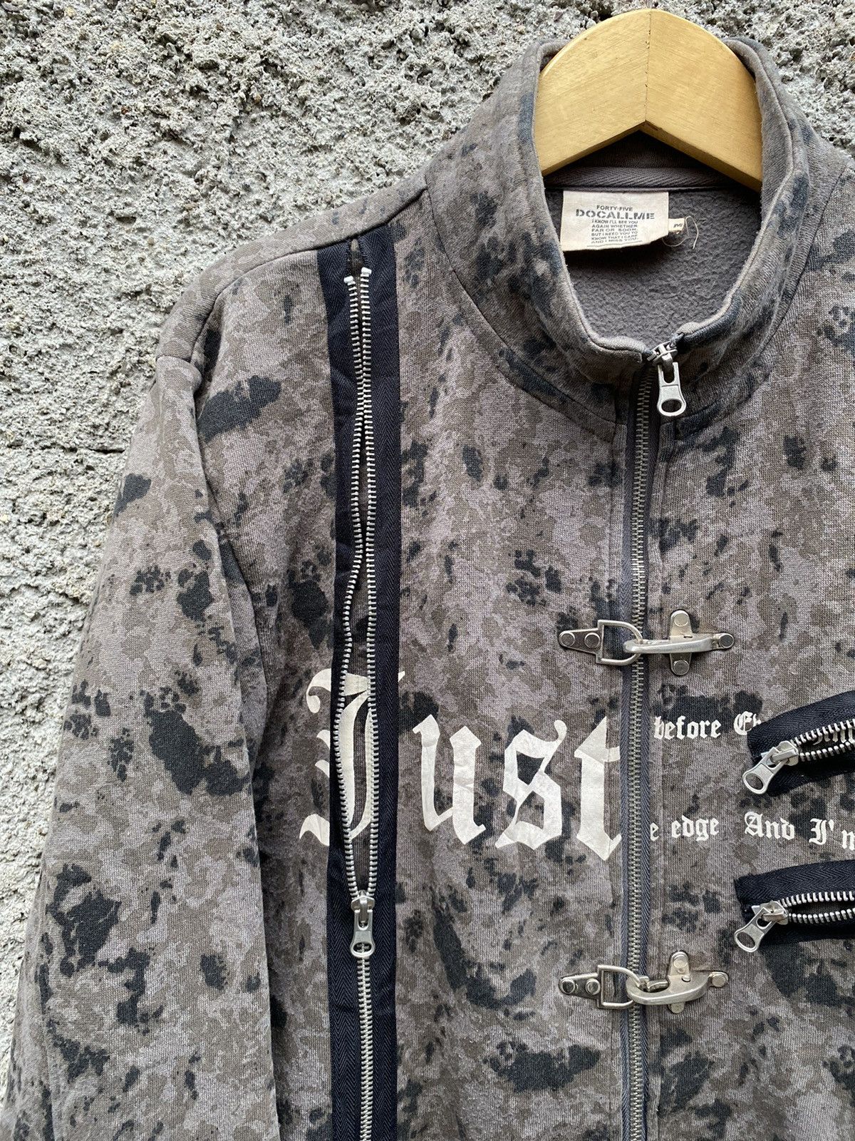 If Six Was Nine Y2K Rare DocallMe Fourty Five Bondage Military Jacket Size US M / EU 48-50 / 2 - 4 Thumbnail