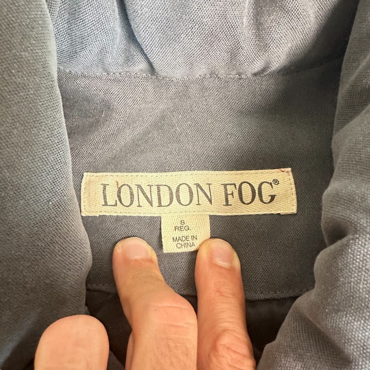 London Fog London Fog Jacket Detachable Hood Zip Quilted Fleece Liner Size US M / EU 48-50 / 2 - 5 Thumbnail