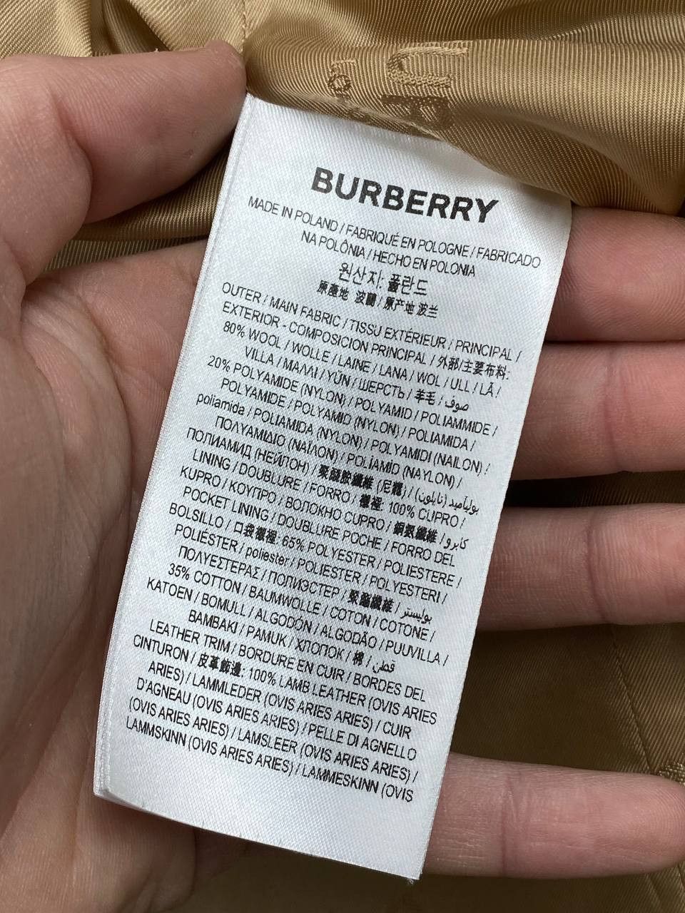 Burberry Burberry Camel Wool Coat Women Size 8 Beige Size M / US 6-8 / IT 42-44 - 11 Thumbnail