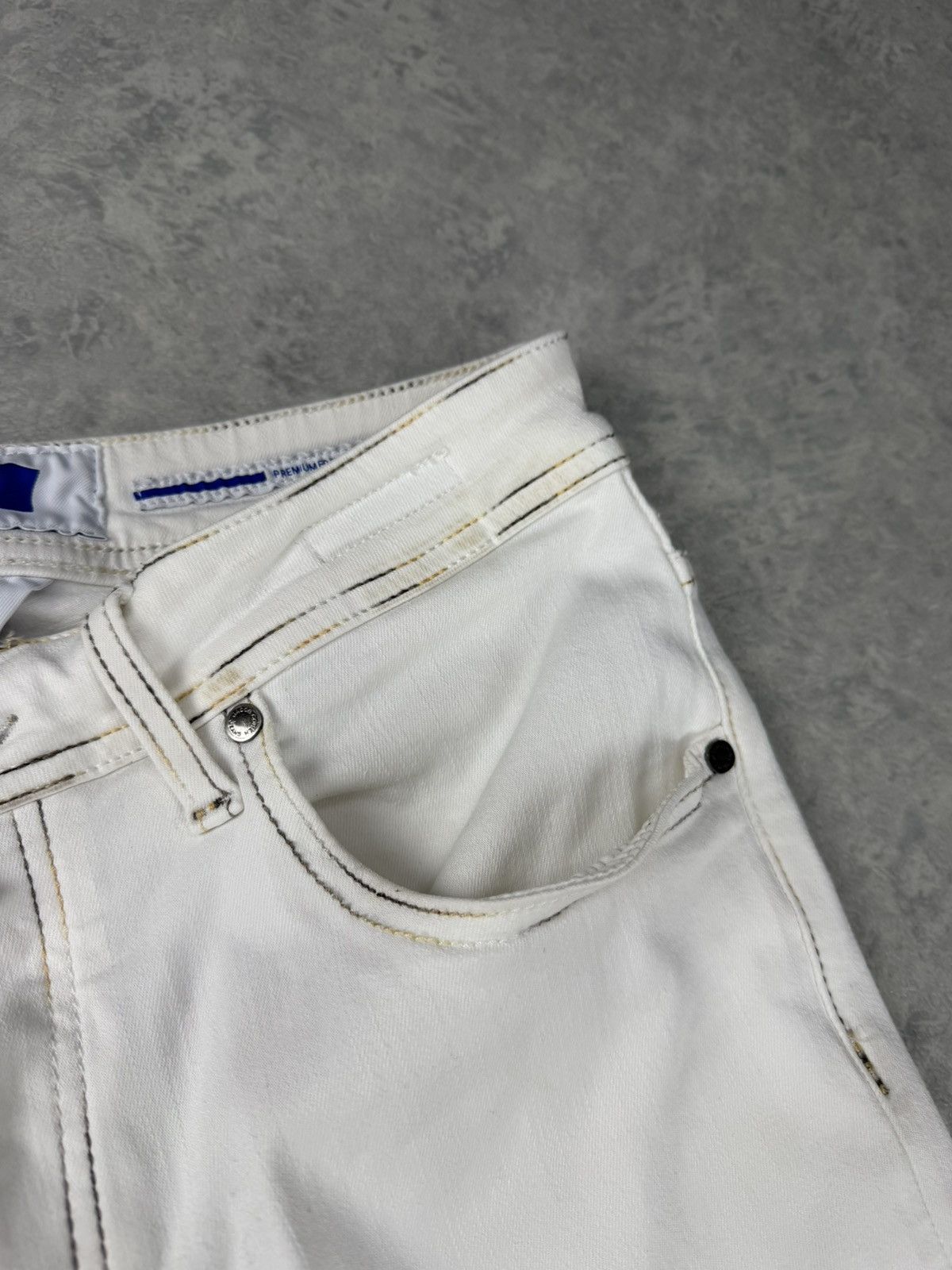 Jacob Cohen Jacob Cohen Bard White Denim Jeans Size 32 Size US 32 / EU 48 - 7 Thumbnail