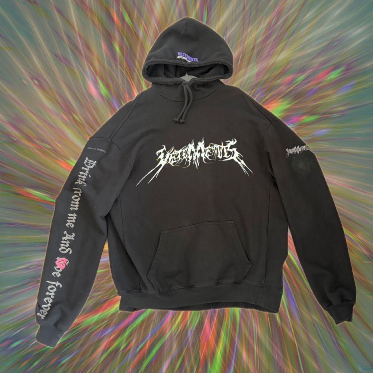 VETEMENTS TFDパーカー TFD