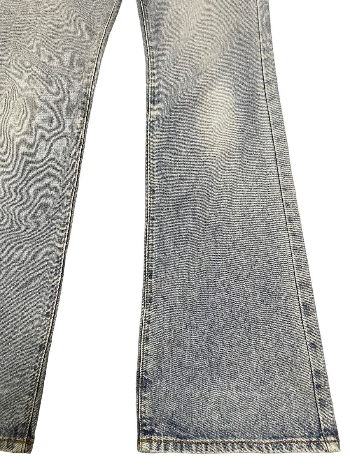 If Six Was Nine Vintage Japanese Brand Blue Wash Flare Jeans Size US 30 / EU 46 - 6 Thumbnail