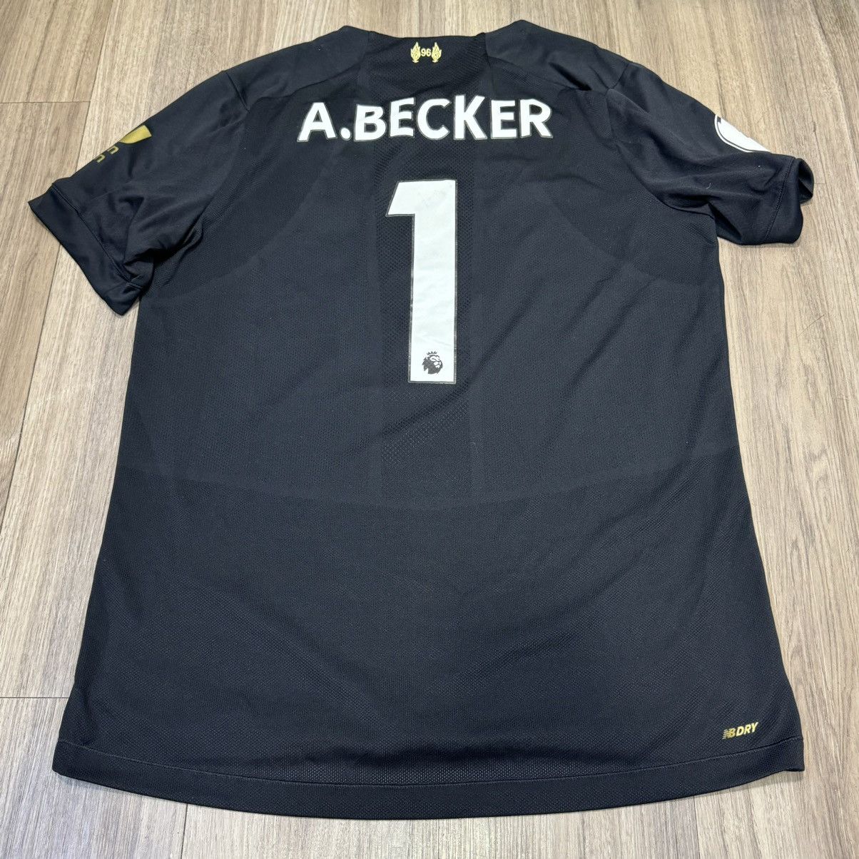 New Balance Liverpool 19/20 goalkeeper gk shirt #1 Becker Size US L / EU 52-54 / 3 - 2 Thumbnail