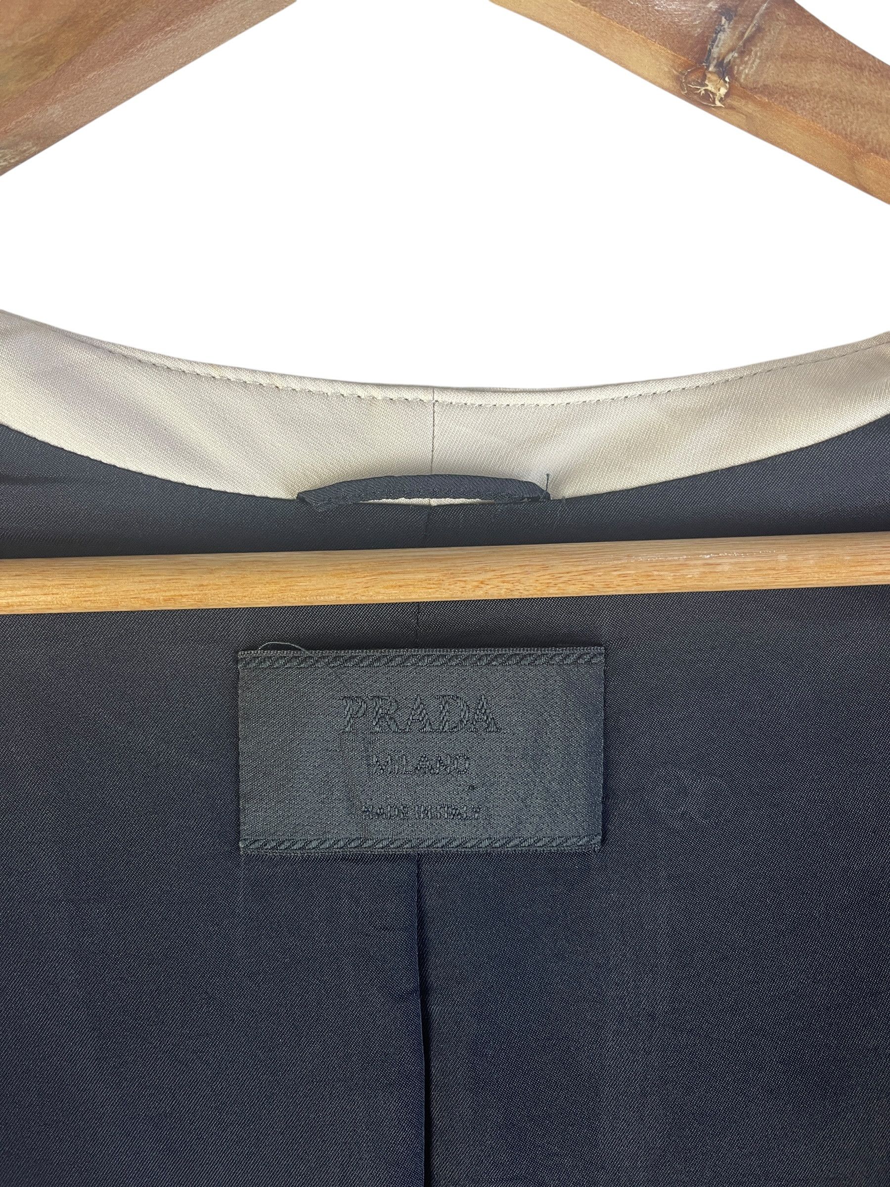 Prada Prada Milano Fitted Zip Jacket Size US XS / EU 42 / 0 - 16 Thumbnail