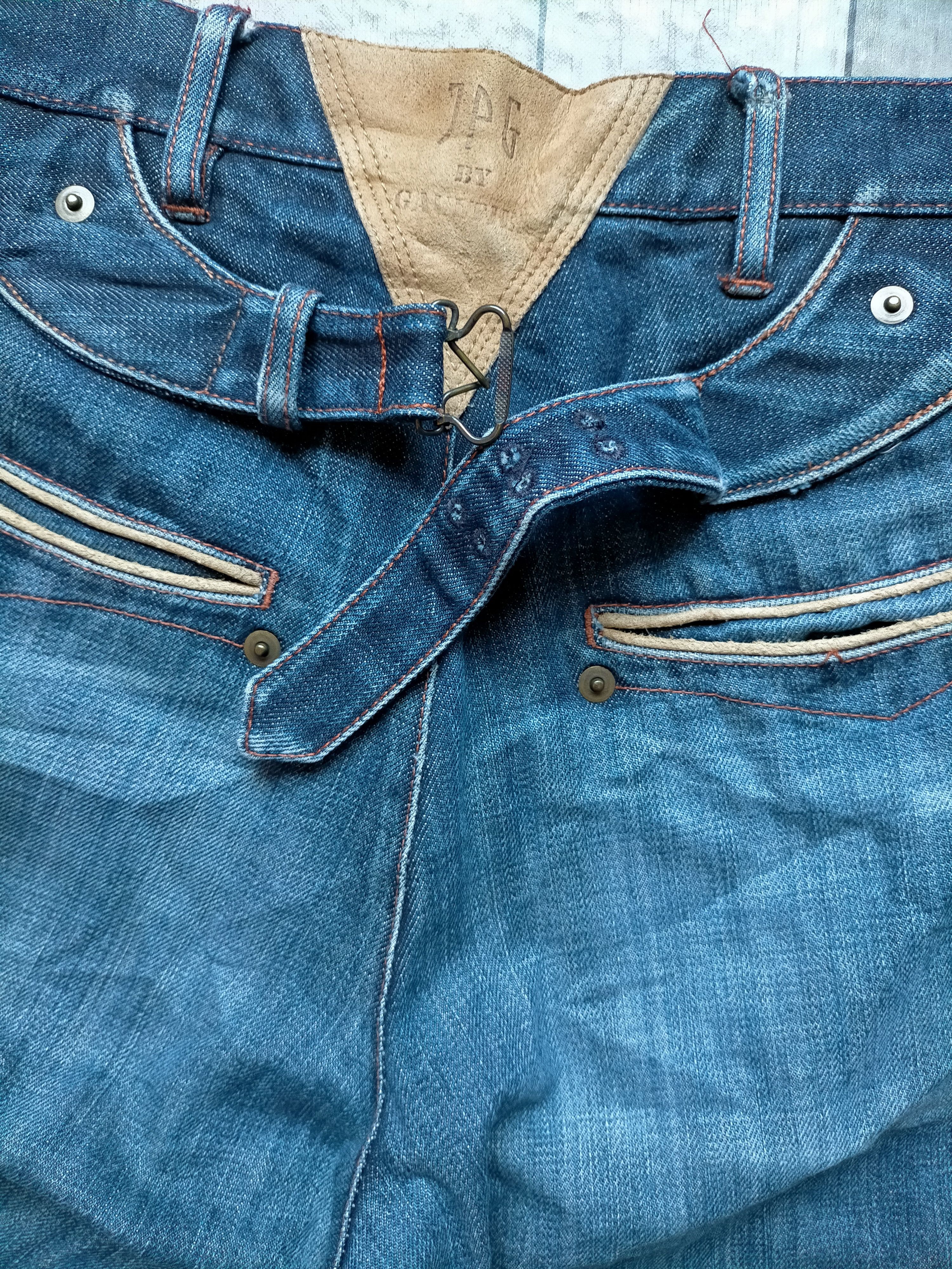 Jean Paul Gaultier Jean Paul Gaultier Buckle Back Denim Pants Size US 30 / EU 46 - 19 Thumbnail