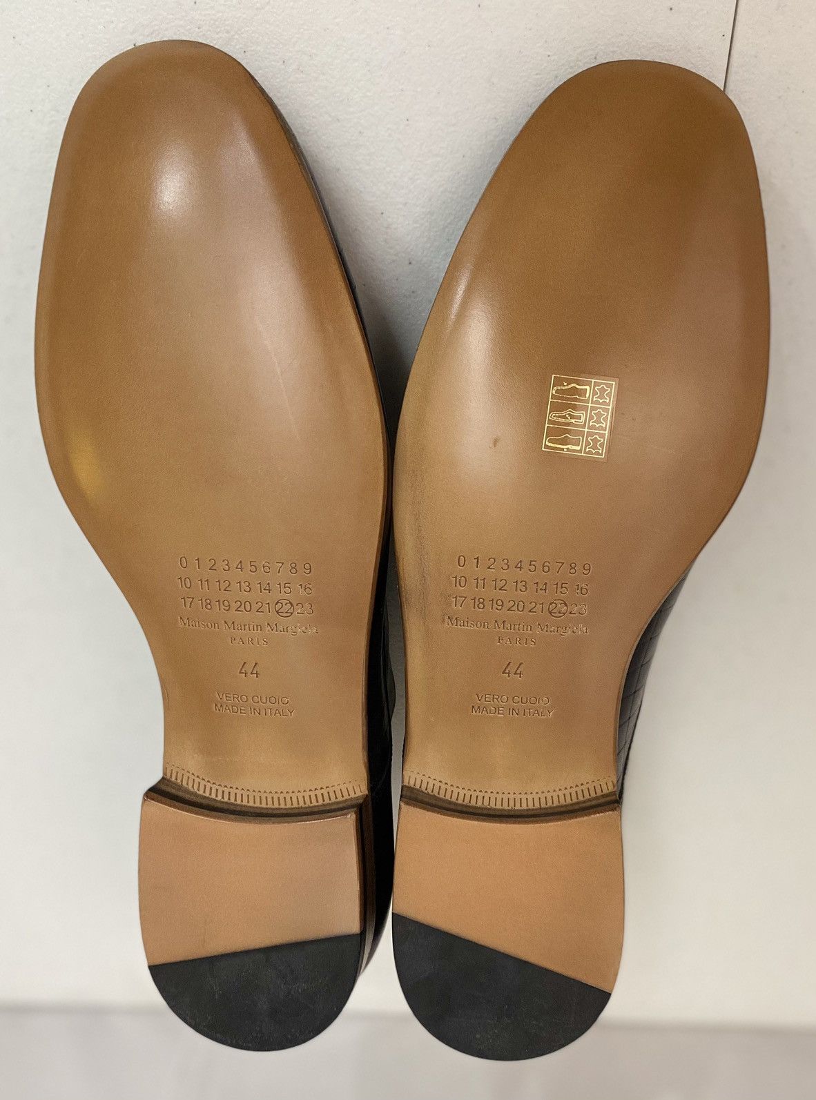 Maison Margiela Maison Margiela 22 🇮🇹 Black Veg Tan Laser Matrix Derby 11 New Size US 11 / EU 44 - 9 Thumbnail