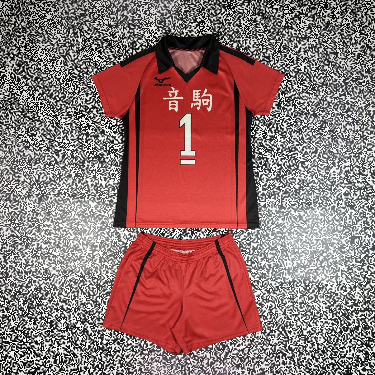 Anime Vintage Y2K Haikyuu Nekoma Anime Volleyball Set Jersey Size US M / EU 48-50 / 2 - 1 Thumbnail