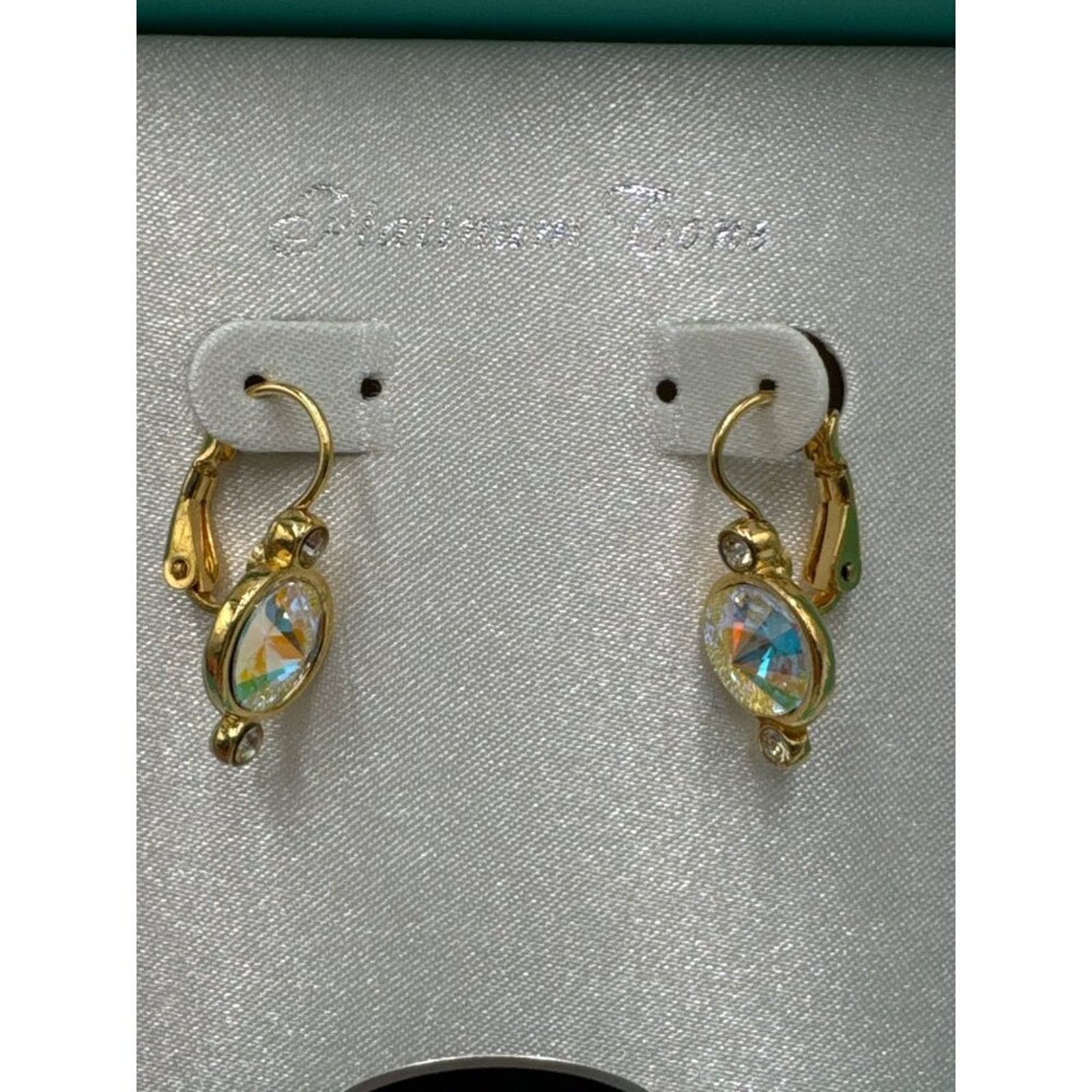 Swarovski Swarovski Iridescent Crystal Dangle Earrings New in Box Size ONE SIZE - 3 Thumbnail