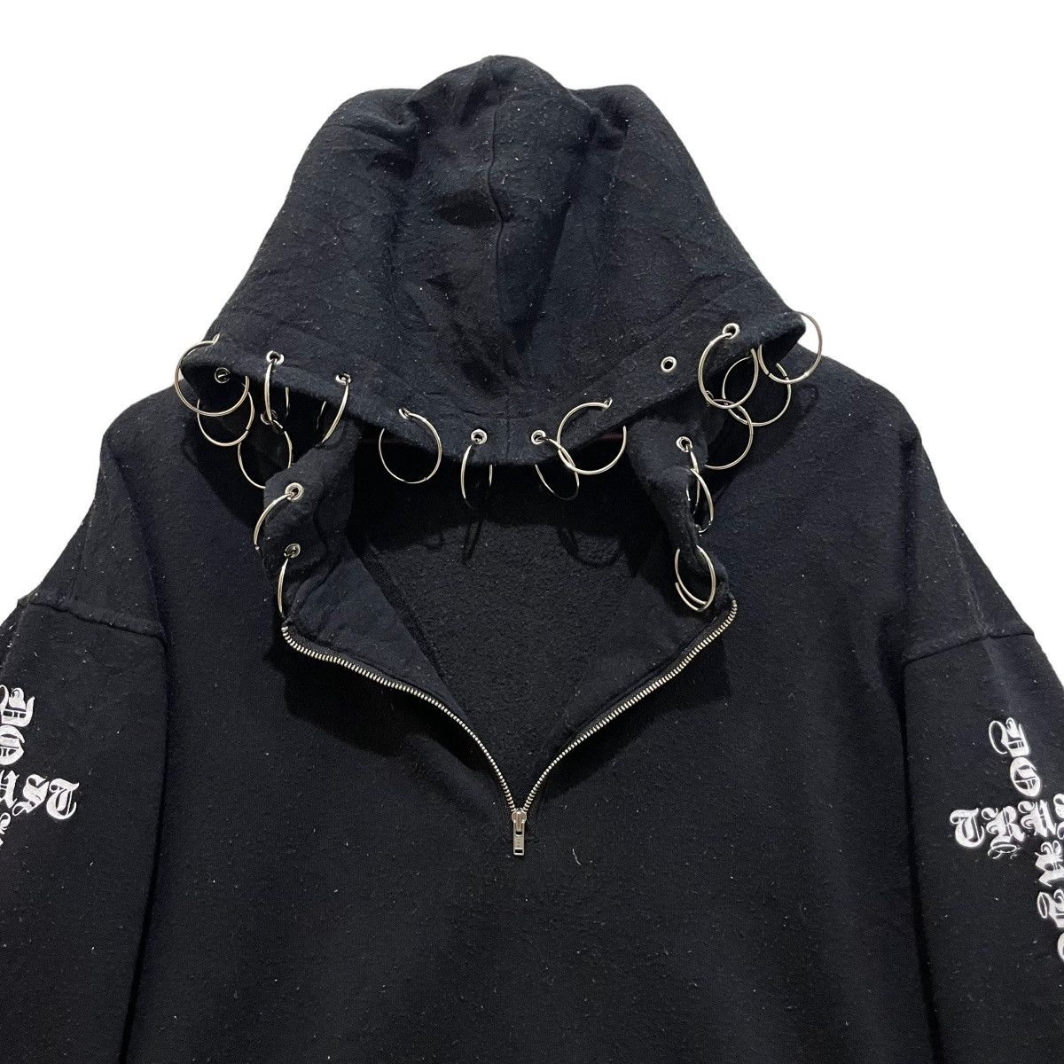 Japanese Brand Chrome Hearts Design Cross Logo Hoodie Size US XL / EU 56 / 4 - 8 Thumbnail