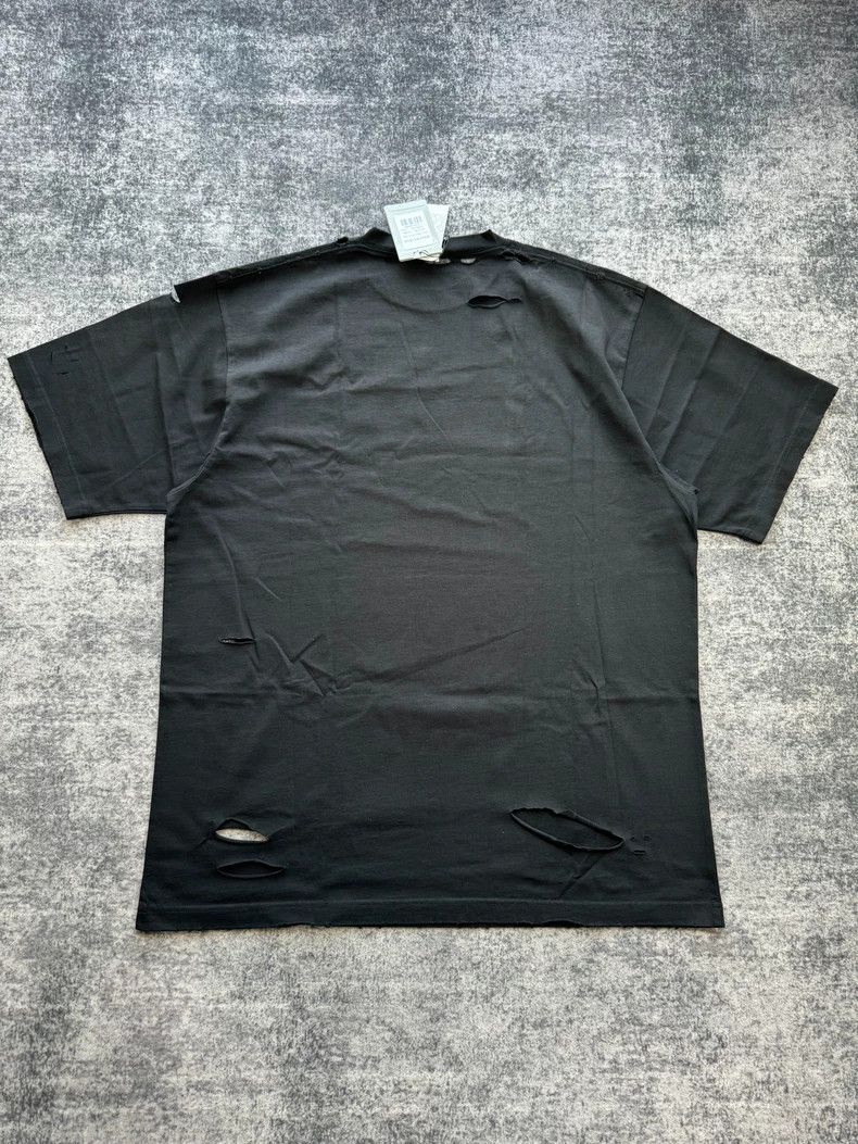 Balenciaga Balenciaga Black big destruction short sleeve Size US XS / EU 42 / 0 - 2 Thumbnail