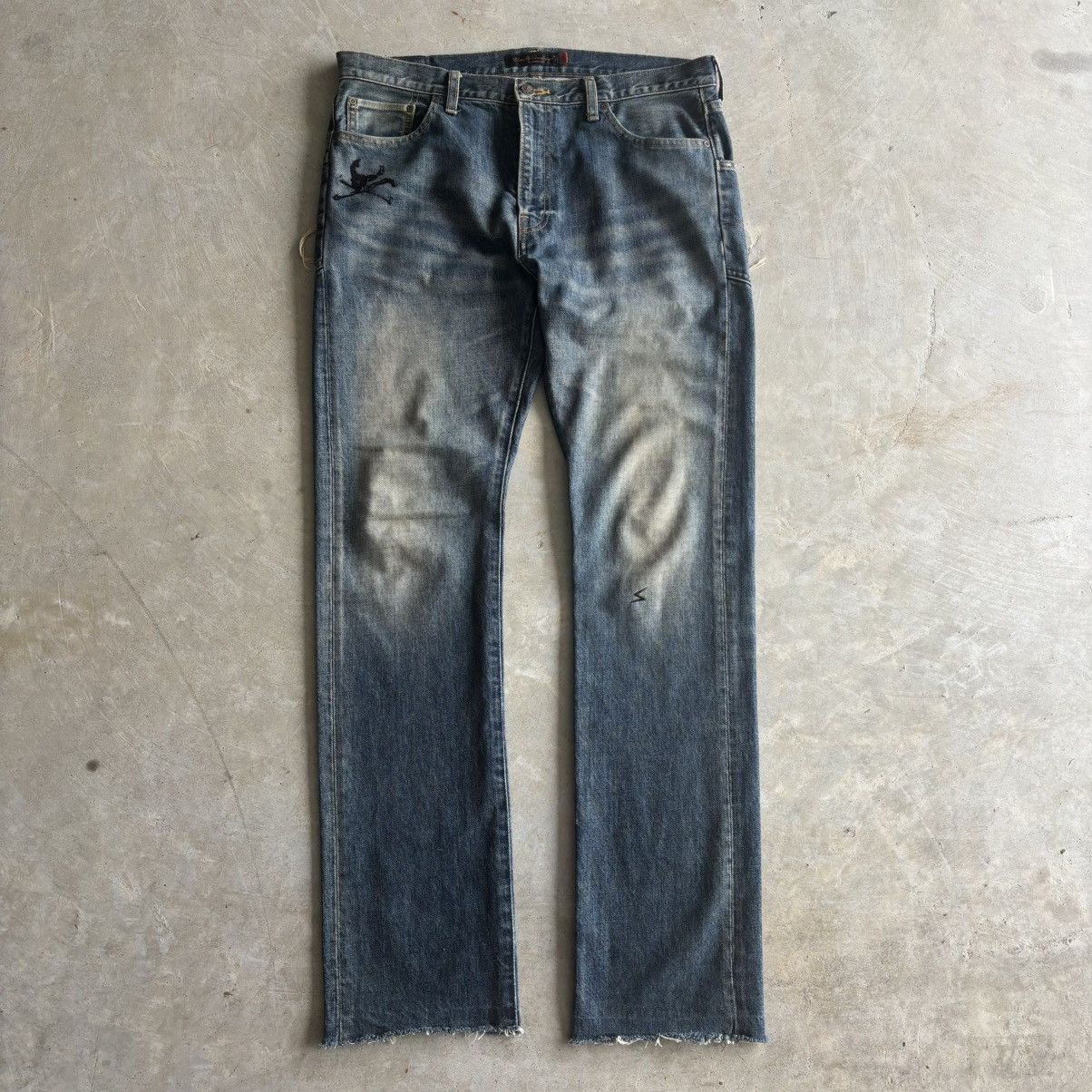 00s in the attic archive denim ドクロ スカル UNDERCOVER AW05 “Arts & Crafts” Skull Denim features amazing