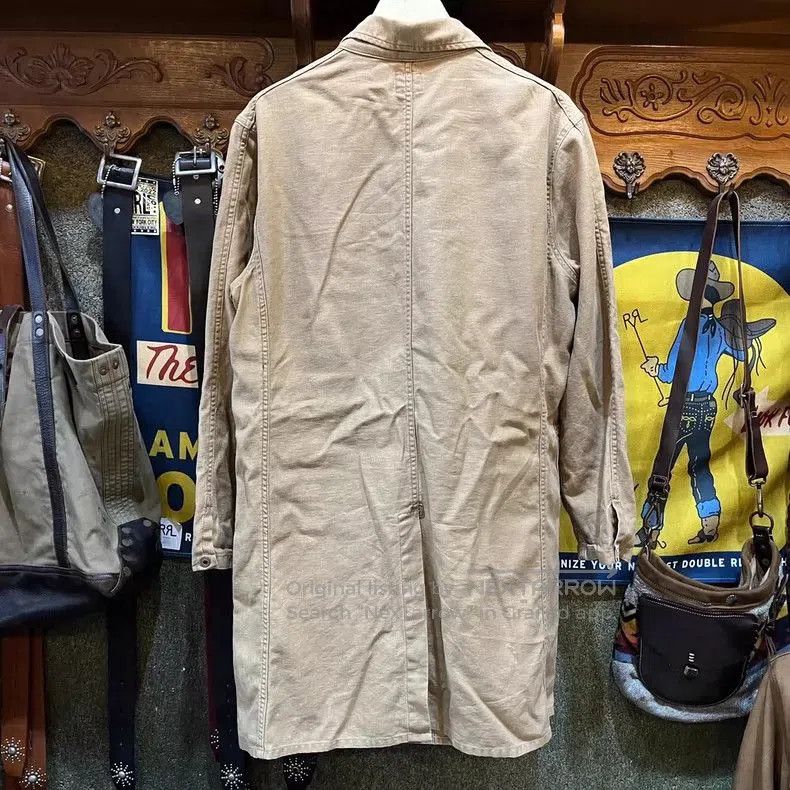 RRL Ralph Lauren RRL Limited Distressed Trench Coat. Size US M / EU 48-50 / 2 - 2 Thumbnail