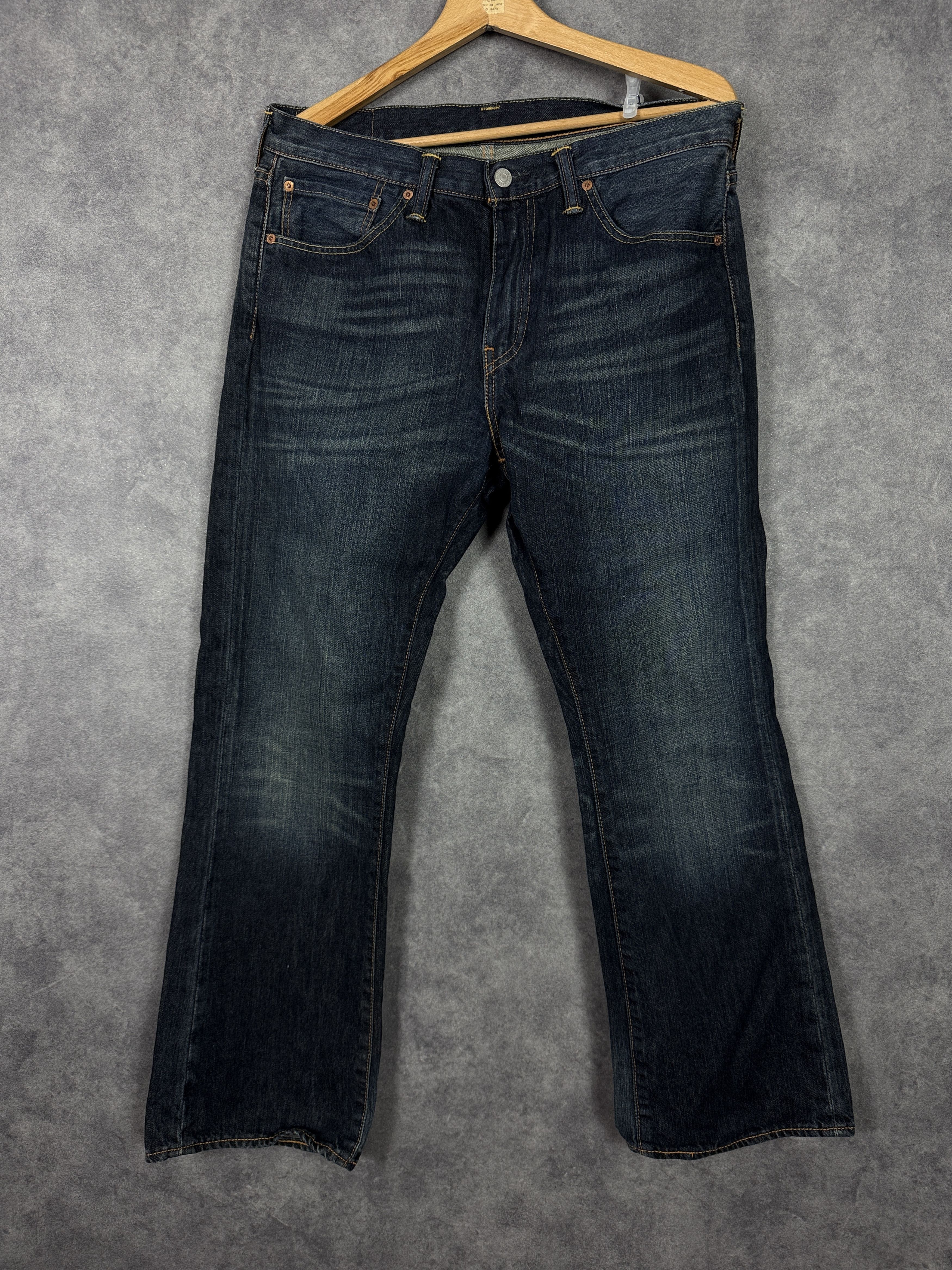 Levi's Levi’s 527 jeans Texas Country Style navy distressed vintage Size US 34 / EU 50 - 2 Thumbnail