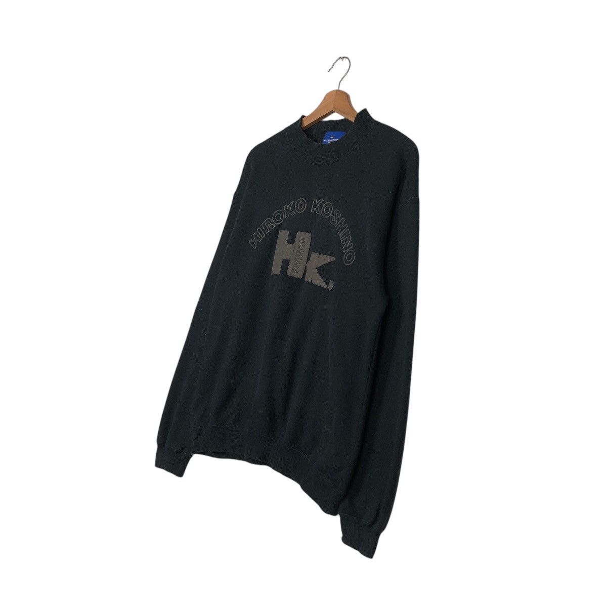 Hiroko Koshino Homme 📌Vintage Sweatshirt Hiroko Koshino Homme Big Logo Size US M / EU 48-50 / 2 - 3 Thumbnail