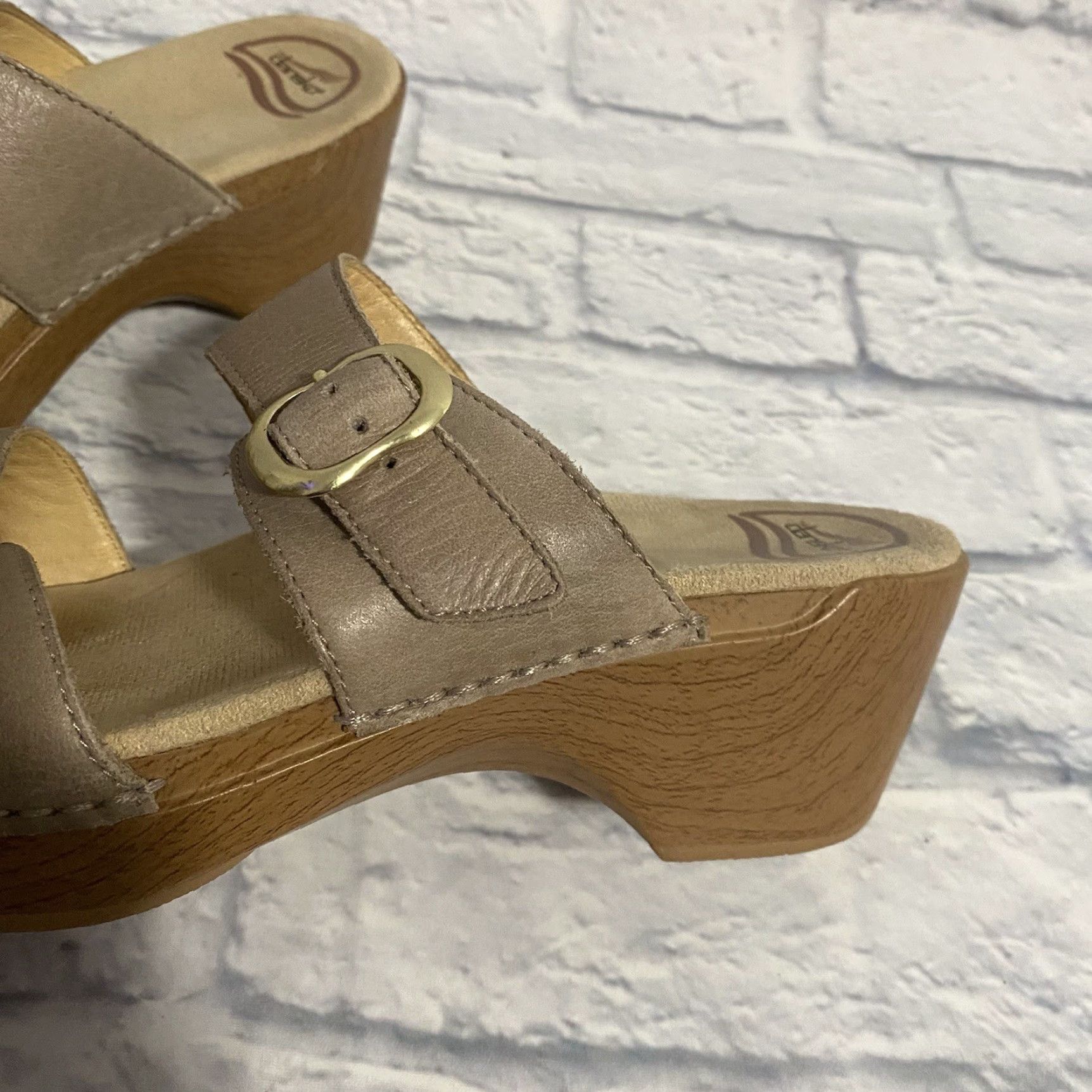 Dansko Dansko Sophie Double Buckle Straps Sandals Brown 9841032200 Women's Size 41 Size US 9 / IT 39 - 4 Thumbnail
