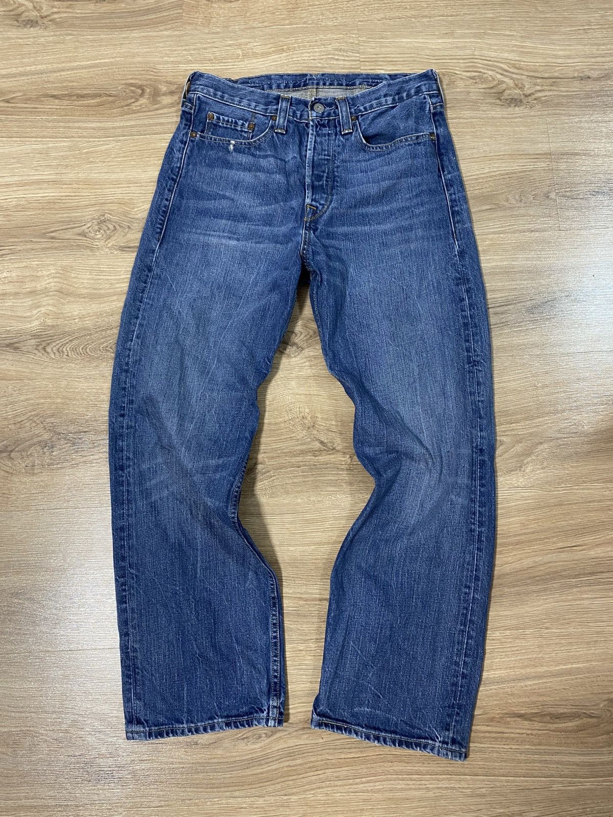 Japanese Brand × Levi's × Vintage Vintage Red Collection Levi’s Wide Straight Denim Jeans Size US 30 / EU 46 - 2 Thumbnail