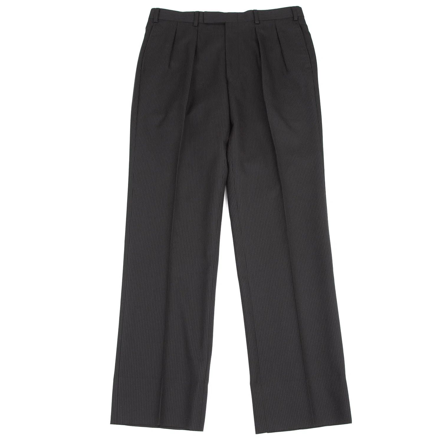 Burberry Wool Pinstripe Suit Set Up in Black, Size 42L Size US XS / EU 42 / 0 - 13 Thumbnail