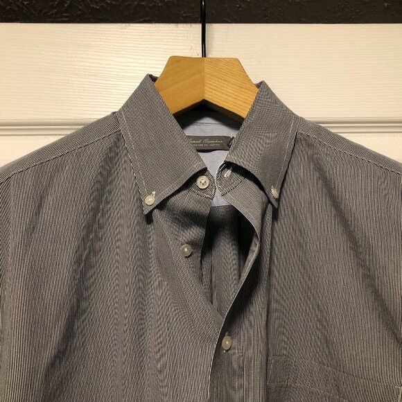 Daniel Cremieux Daniel Cremieux signature collection men's cotton shirt L Size US L / EU 52-54 / 3 - 1 Thumbnail