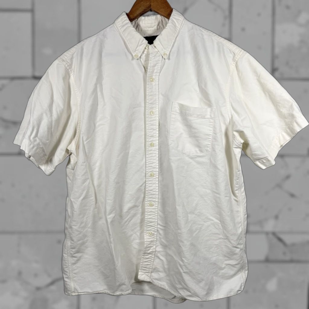 Ralph Lauren Ralph Lauren White Short Sleeve Button Down Shirt Mens Size XL Button-Up Button-Down Collar Casual Wear Regular XS? Size US XL / EU 56 / 4 - 1 Thumbnail