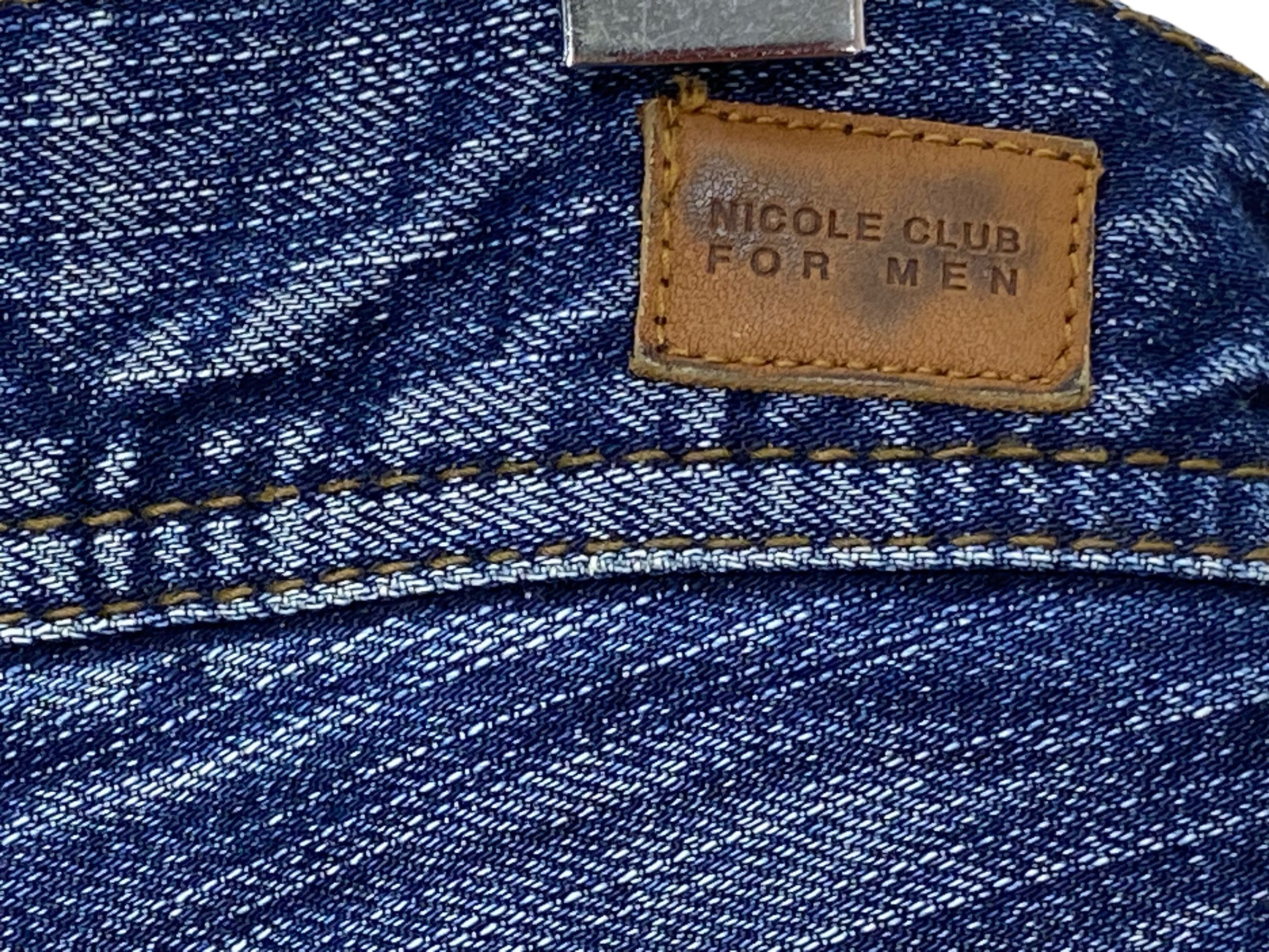 Japanese Brand Nicole Club for Men Jeans Japanese Distressed Tactical Punk Size US 32 / EU 48 - 9 Thumbnail