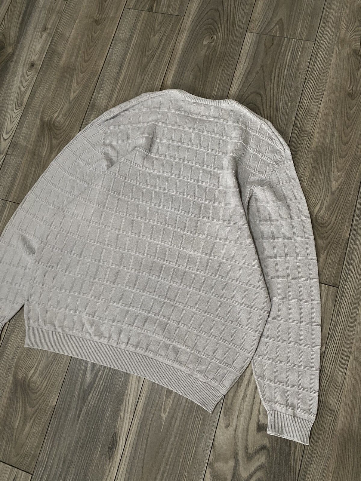 Lacoste Vintage Lacoste Grey Crew Neck Knit Sweater Mens Size 7 Size US XXL / EU 58 / 5 - 15 Thumbnail
