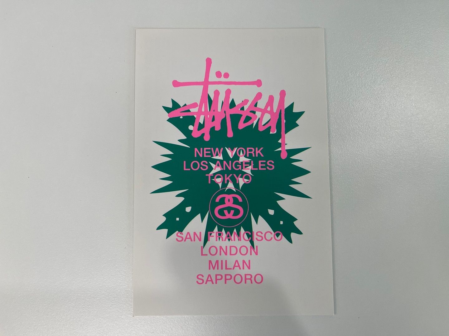 Stussy STUSSY SAPPORO CHAPT art Postercards 2000s Size ONE SIZE - 2 Thumbnail