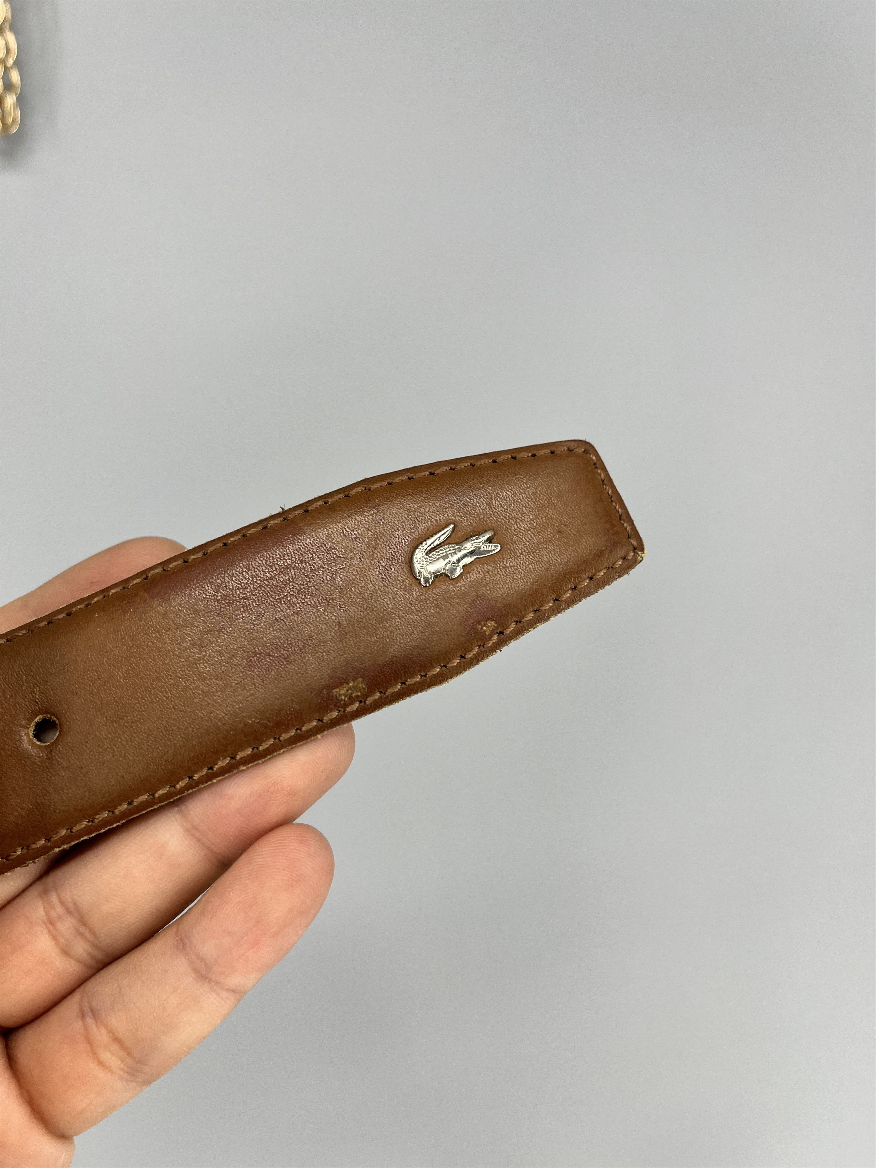 Lacoste Vintage Y2K Reversible Vintage Lacoste Belt Size ONE SIZE - 8 Thumbnail