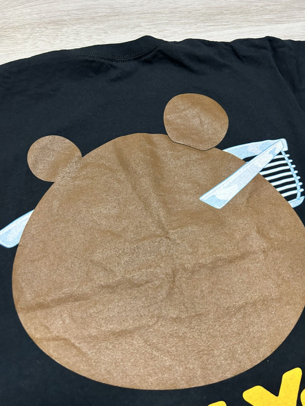 Kanye West Vintage Kanye West Bear big logo x Takashi Murakami 2008 Size US S / EU 44-46 / 1 - 13 Thumbnail