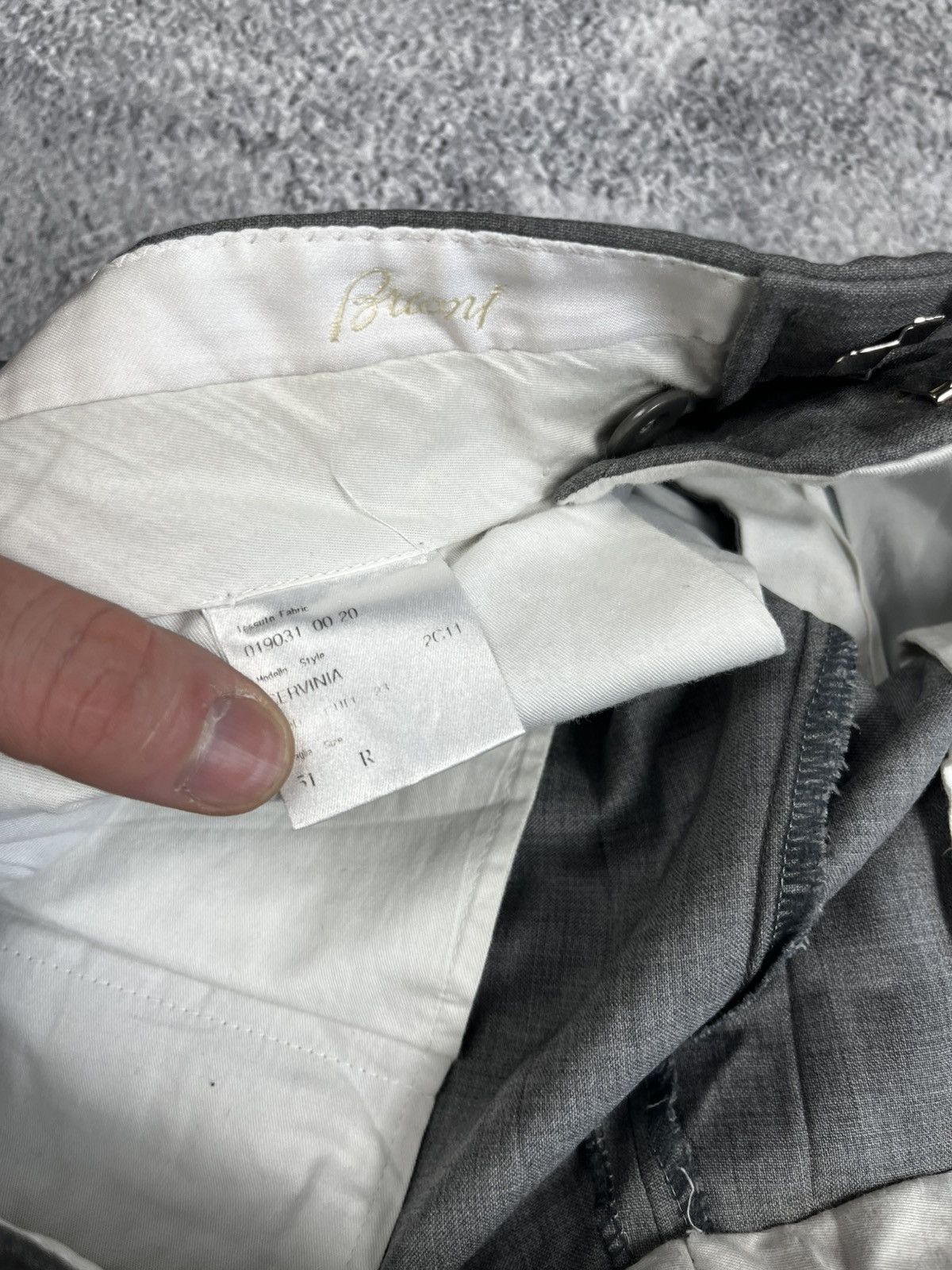 Brioni Brioni old money pants Size US 33 - 11 Thumbnail