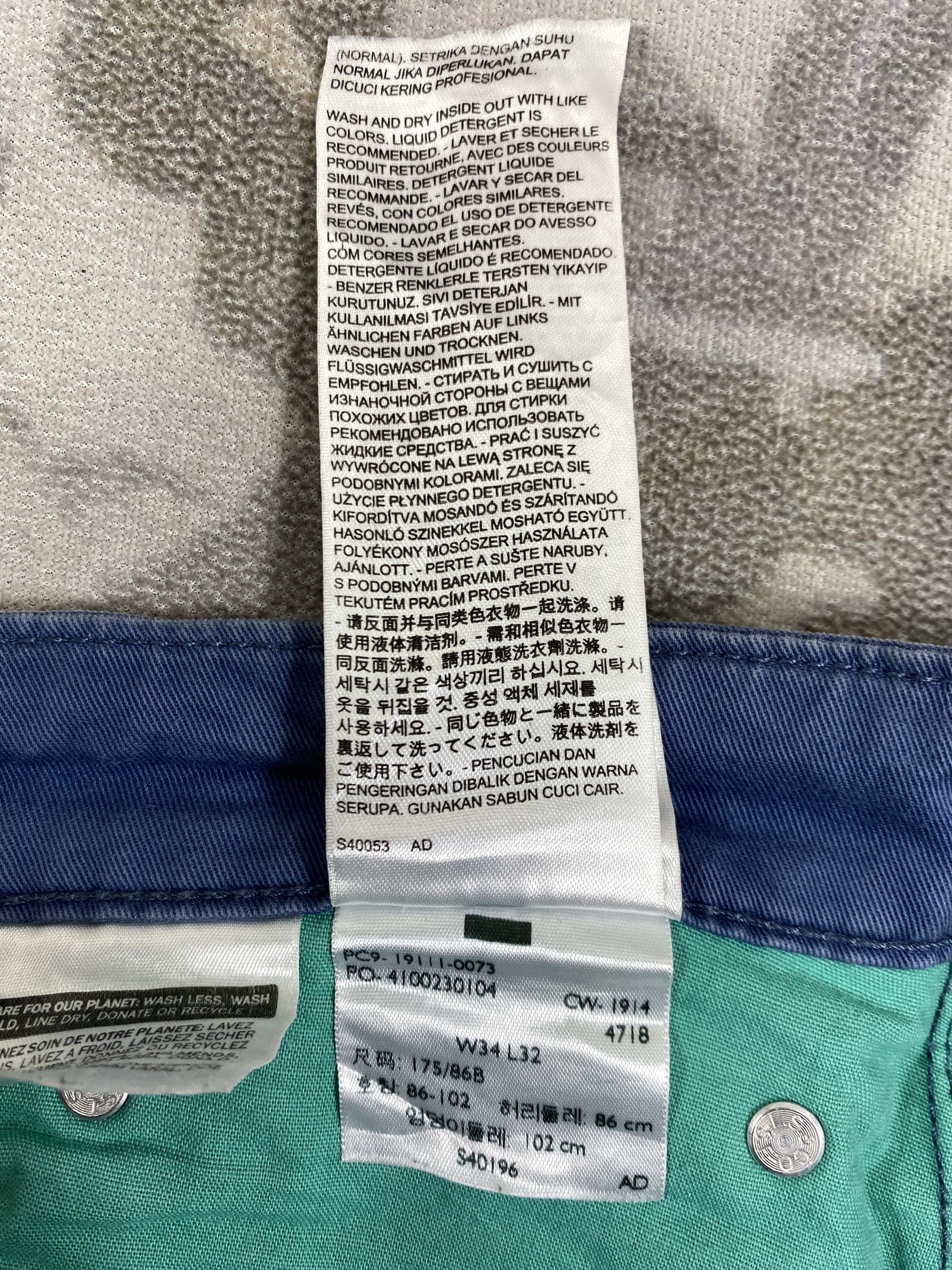 Levi's Levi's 511 Blue Jeans 34x30 -JN299 Size US 34 / EU 50 - 11 Thumbnail