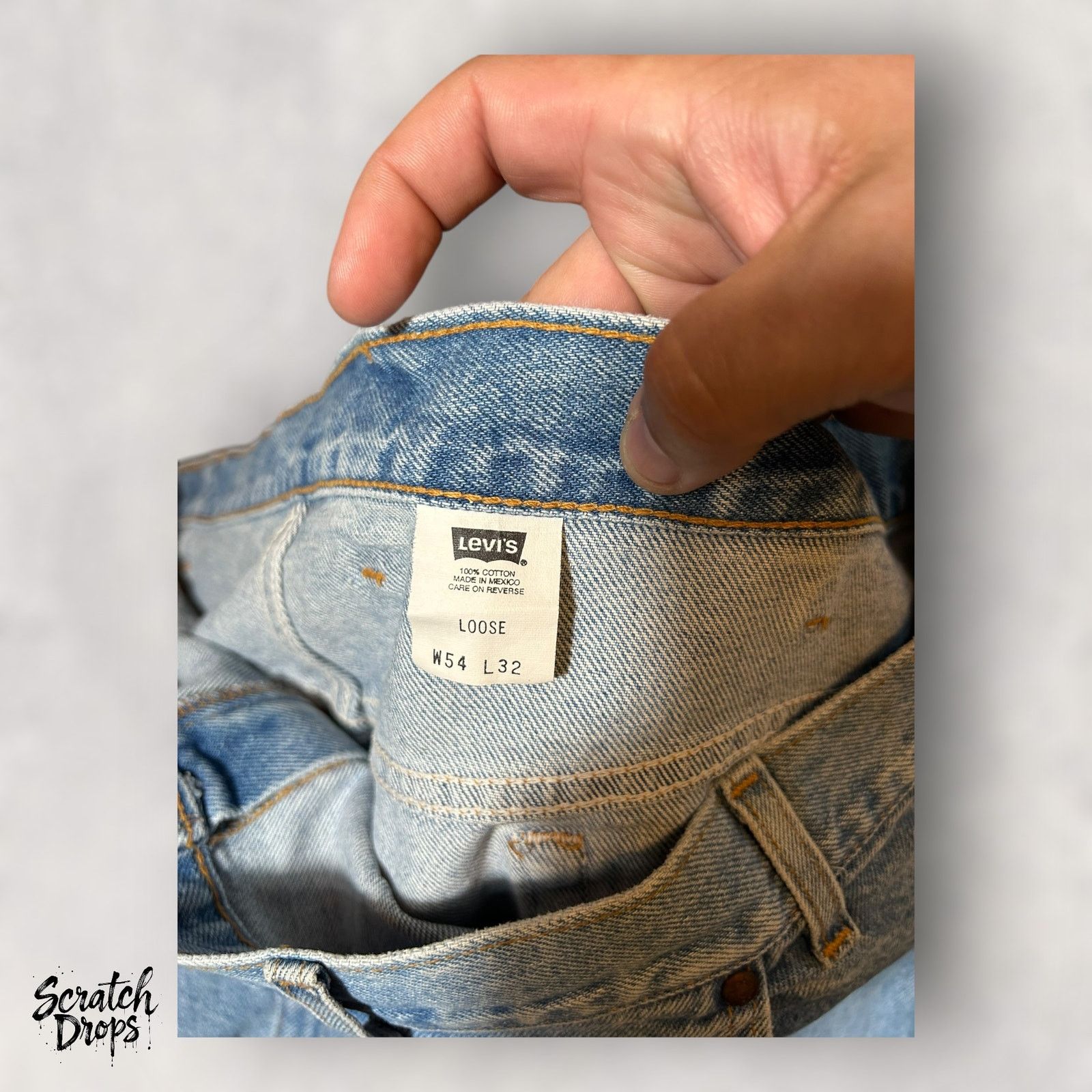 Levi's Vintage Levi's 545 Men's Jeans NWT Deadstock W54 L32 Loose Size US 38 / EU 54 - 3 Thumbnail