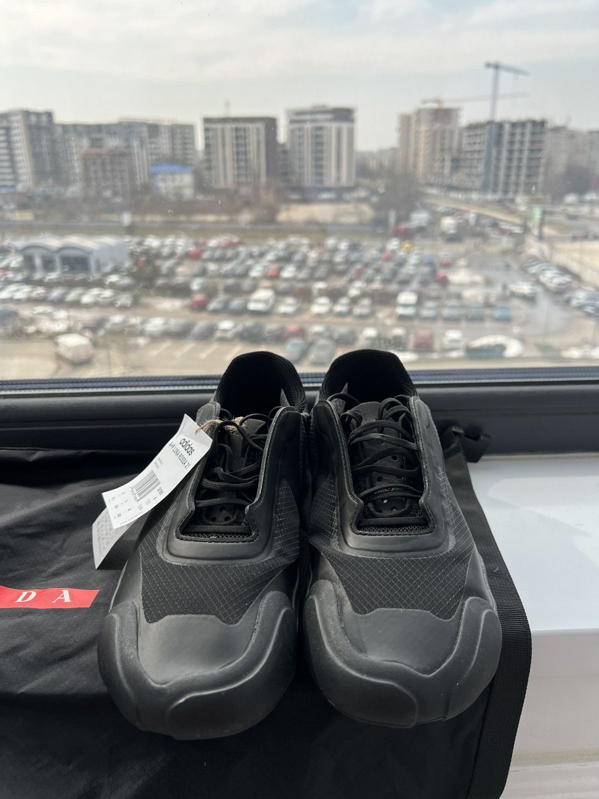 Adidas × Prada Adidas x Prada A+P Luna Rossa 21 Core Black Size US 8.5 / EU 41-42 - 2 Thumbnail